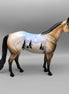 Baraf OOAK Deco Buckskin W/ Winter Mountain Snow Scene ISH By Dawn Quick Holiday Sale HS23