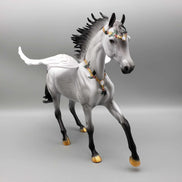 Angel Watching Over You OOAK Angel Wing Dappled Grey Arab Mare By Dawn Quick Holiday Best Offers 12/11/23