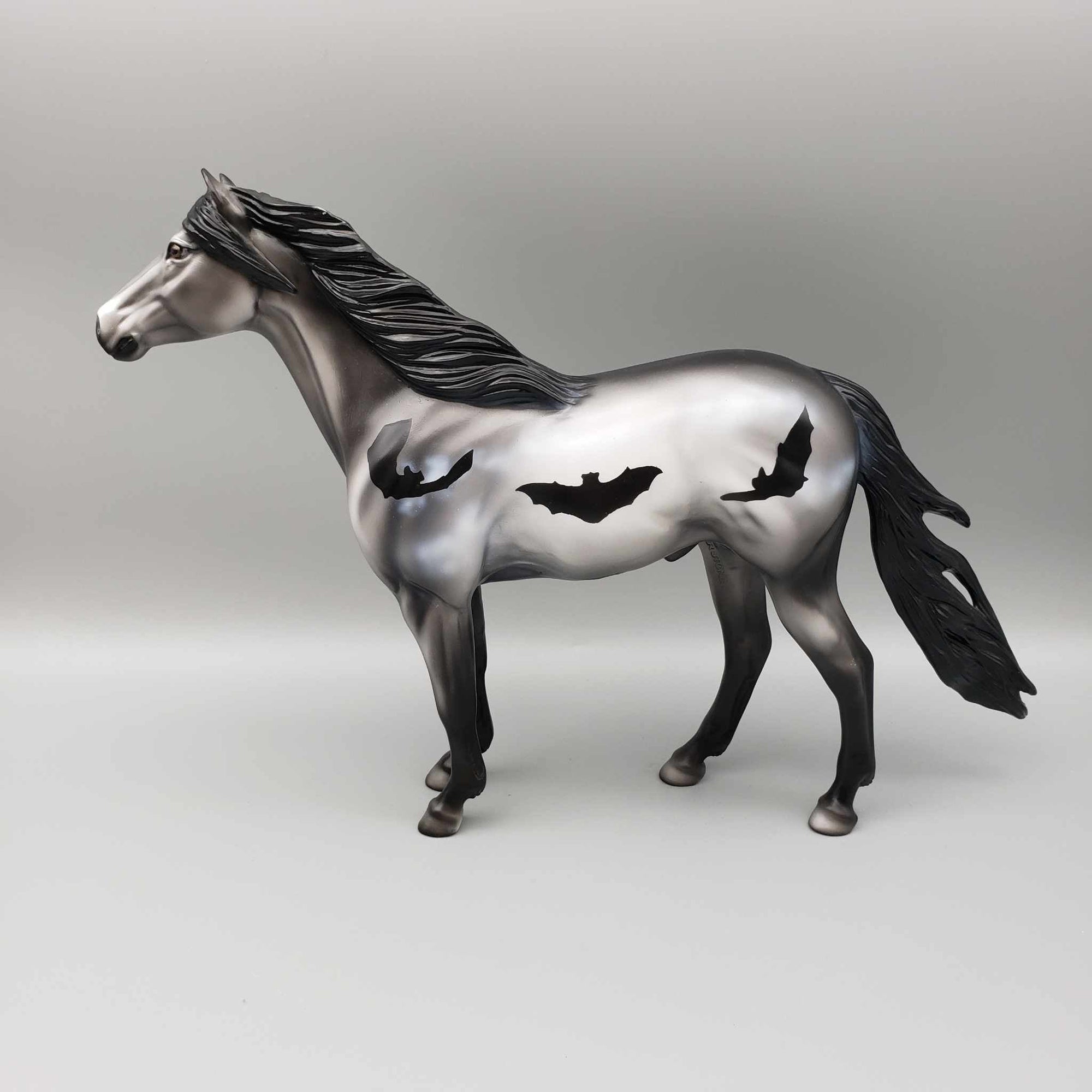 Takacs LE-18 (Bat Series) Halloween Deco Gray Mustang  By Dawn Quick Moonlight Madness 2023 MM23