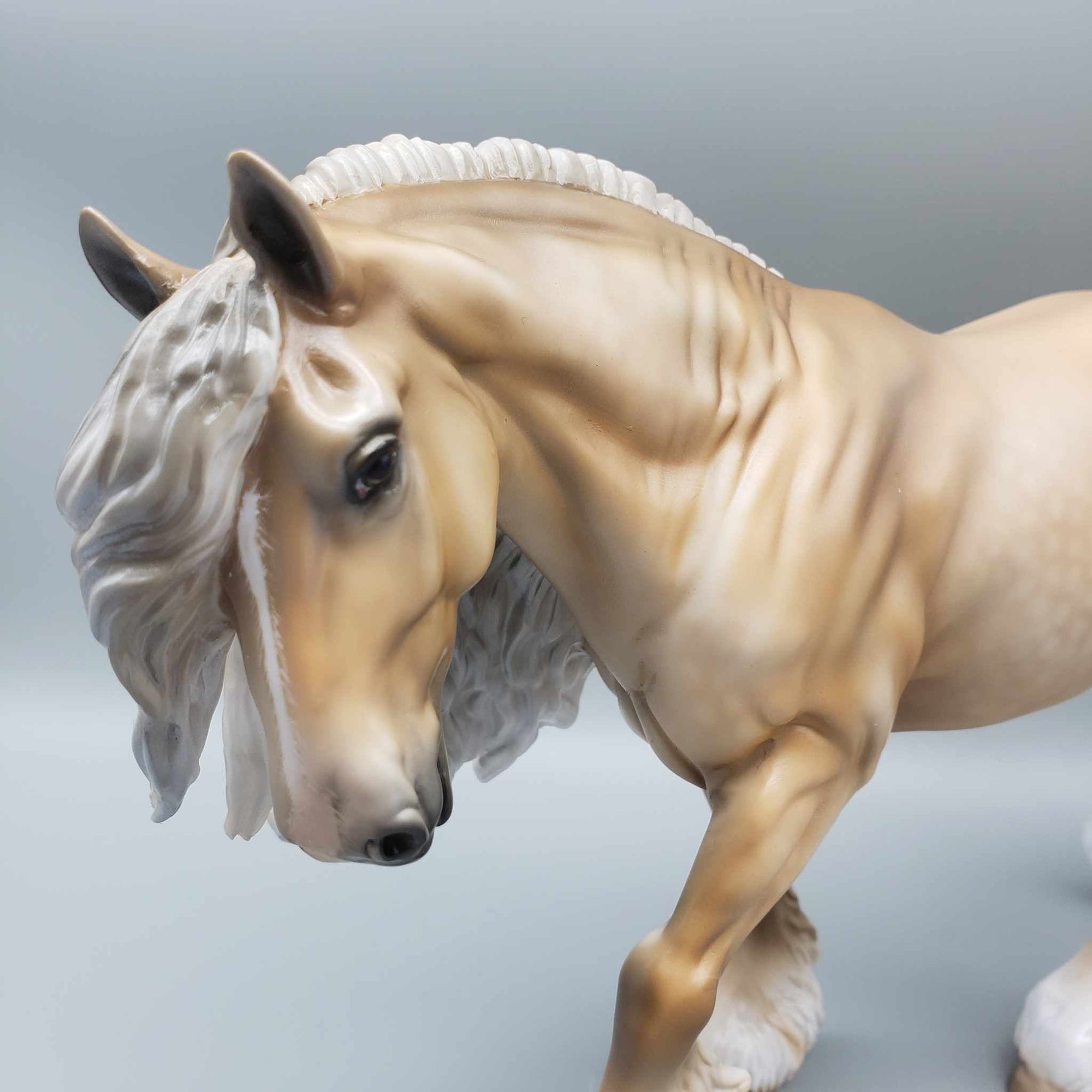 Carmel Cocoa OOAK Dappled Sooty Palomino Irish Cob By Julie Keim Holiday Sale HS23