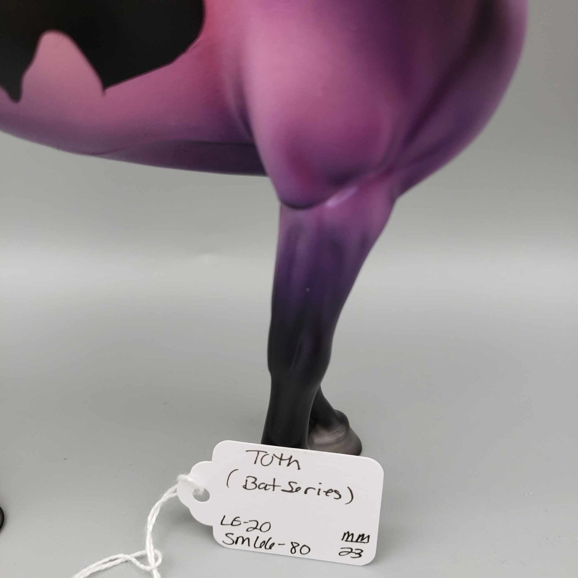 Toth LE-18 (Bat Series) Halloween Deco Purple Mustang  By Dawn Quick Moonlight Madness 2023 MM23