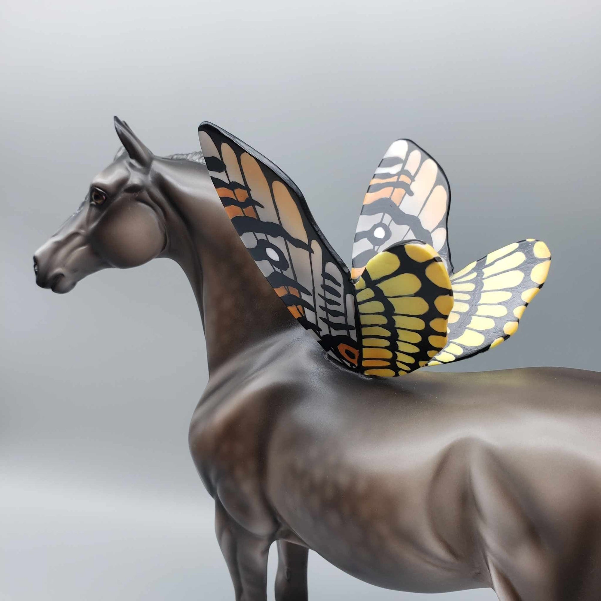 Pareidolia OOAK Death&#39;s Head Moth Morgan By Jess Hamill BEST OFFER Moonlight Madness 2023 MM23