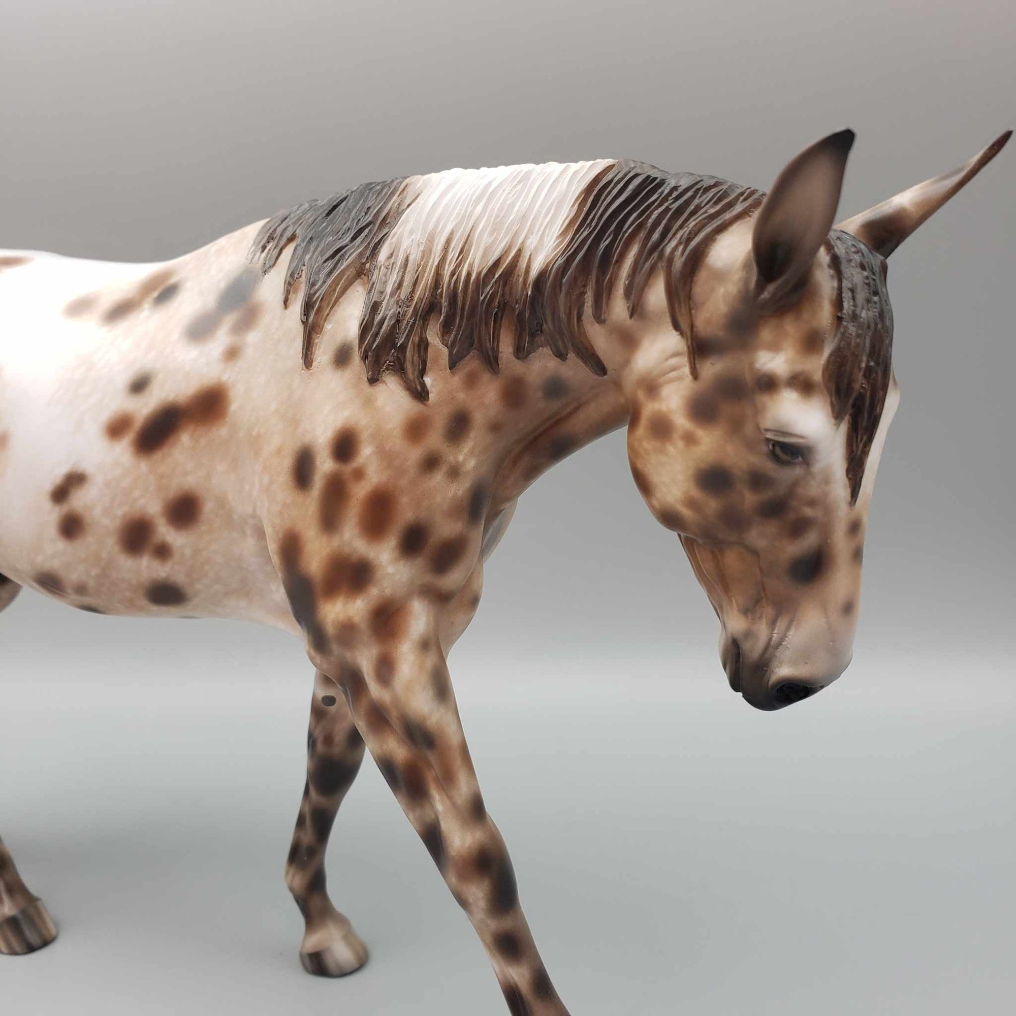 Snownado OOAK Appaloosa Mule By Sheryl Leisure Best Offers 12/4/23