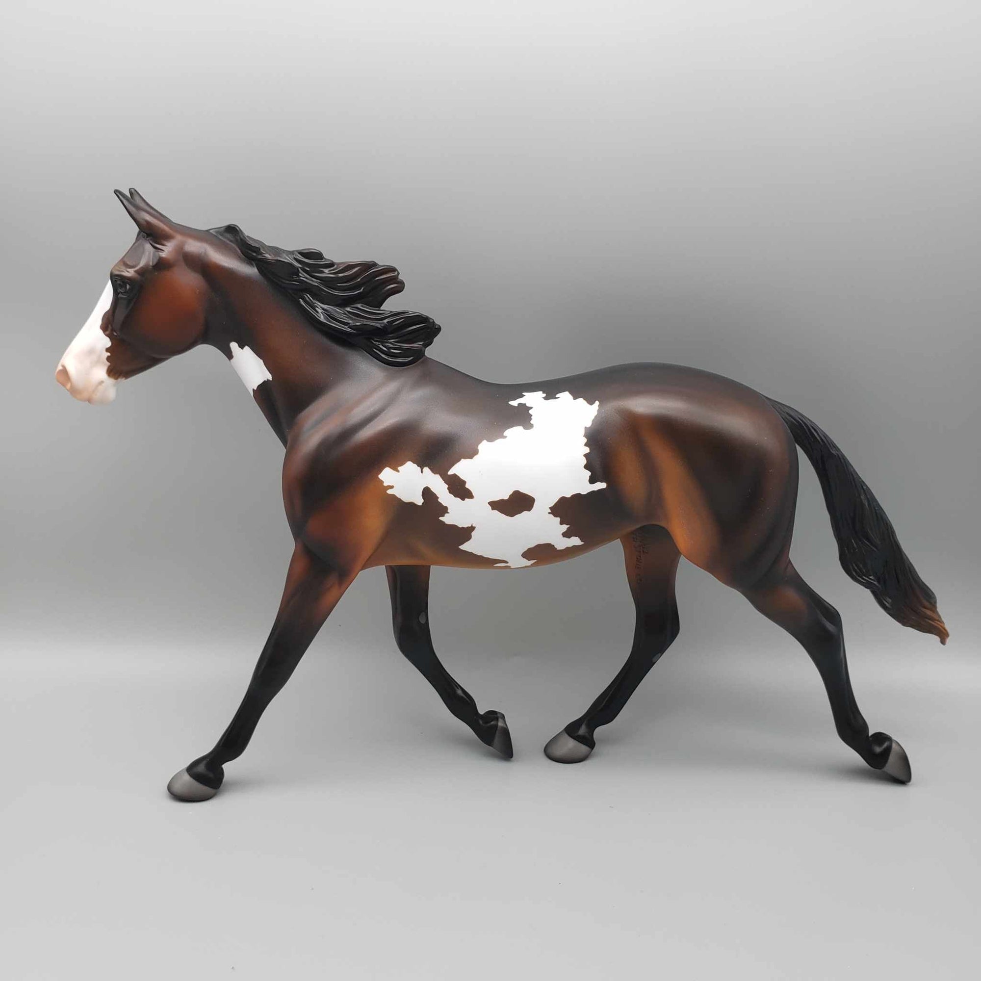 Windless Cold OOAK Dappled Bay Overo Palouse By Angela Marleau Holiday Sale HS23