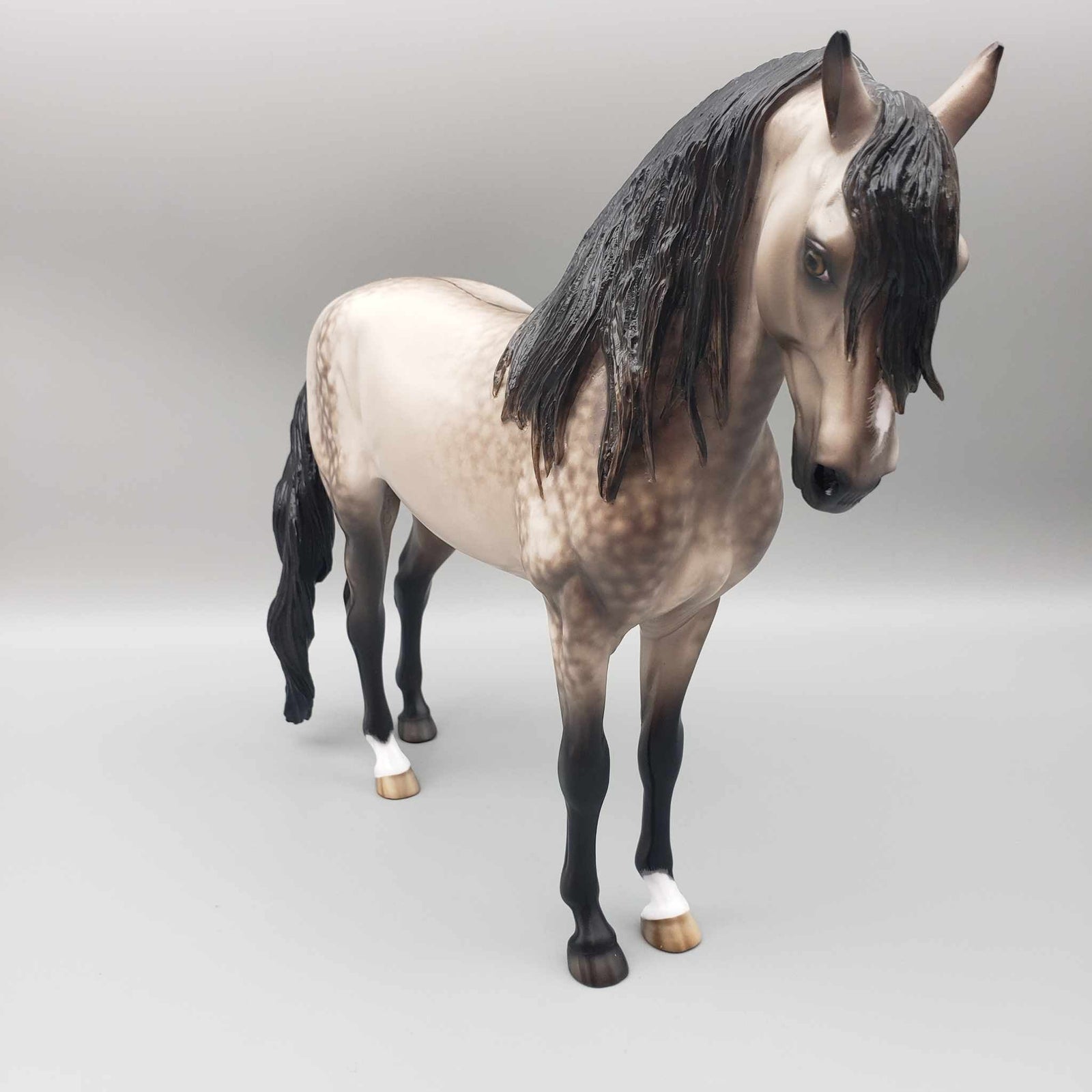 Dust Devil OOAK Dappled Buckskin Andalusian By Sheryl Leisure Best Offers 10/23/23