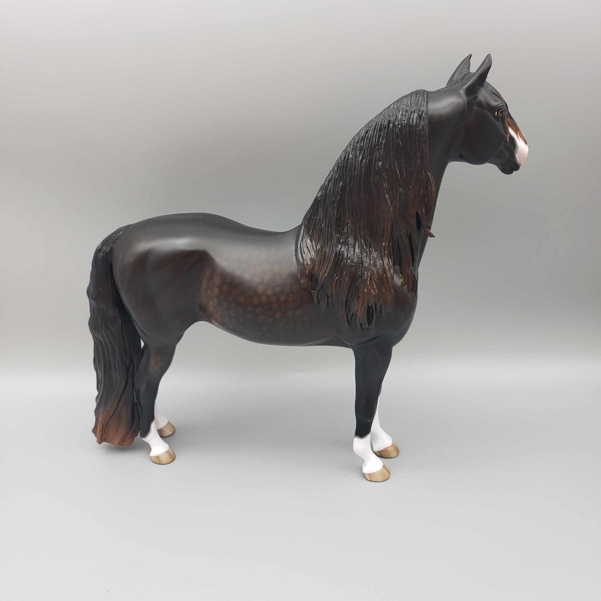 Rockfall OOAK Dappled Black Morgan By Sheryl Leisure Best Offers 10/23/23