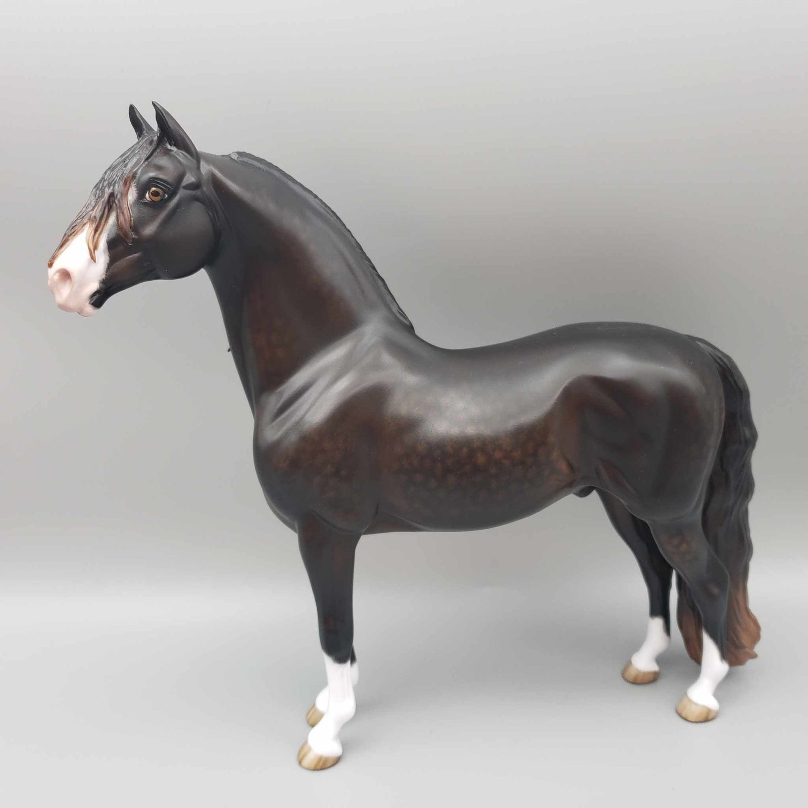 Rockfall OOAK Dappled Black Morgan By Sheryl Leisure Best Offers 10/23/23