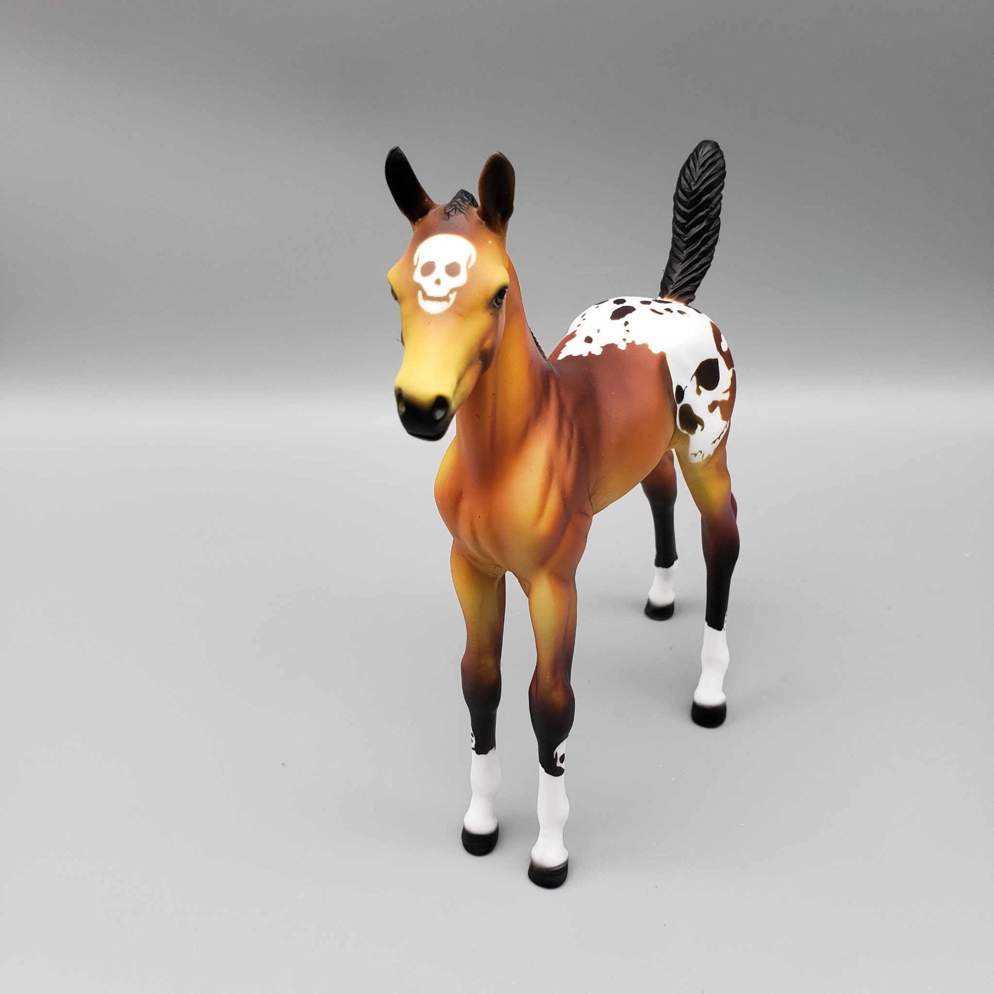 Scare-anoia OOAK Deco Arab Foal By Dawn Quick Moonlight Madness 2023 MM23