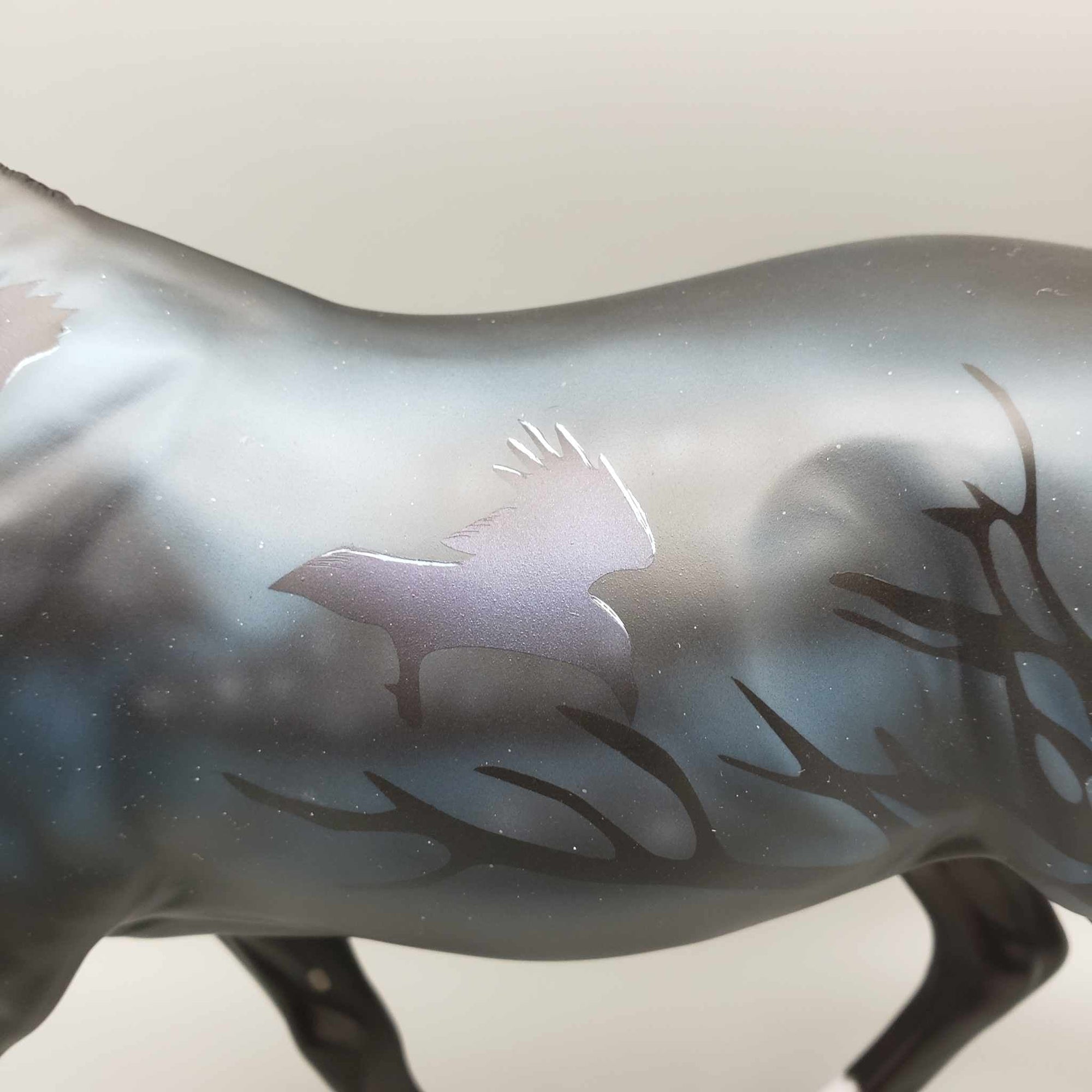 Messenger OOAK Decorator Ravens Irish Draft By Angela Marleau BEST OFFER Moonlight Madness 2023 MM23