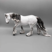 Gealach  OOAK  CUSTOM Dappled Gray Irish Cobb By Ellen Robins Moonlight Madness 2023 MM23