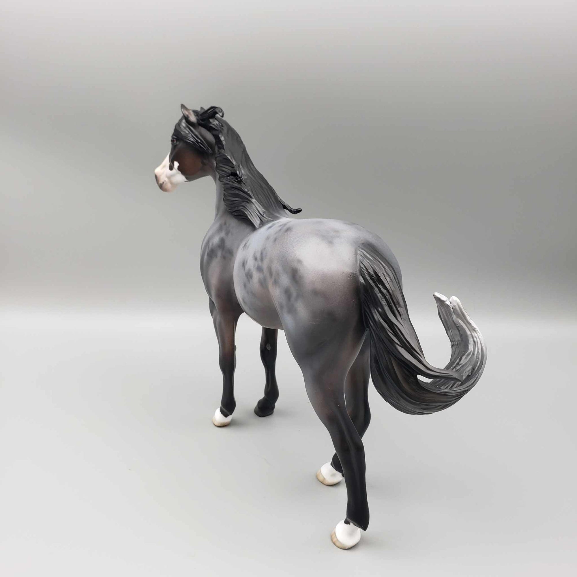 Messenger of Hope OOAK Bay Roan Custom Mustang By Jess Hamill Moonlight Madness 2023 MM23
