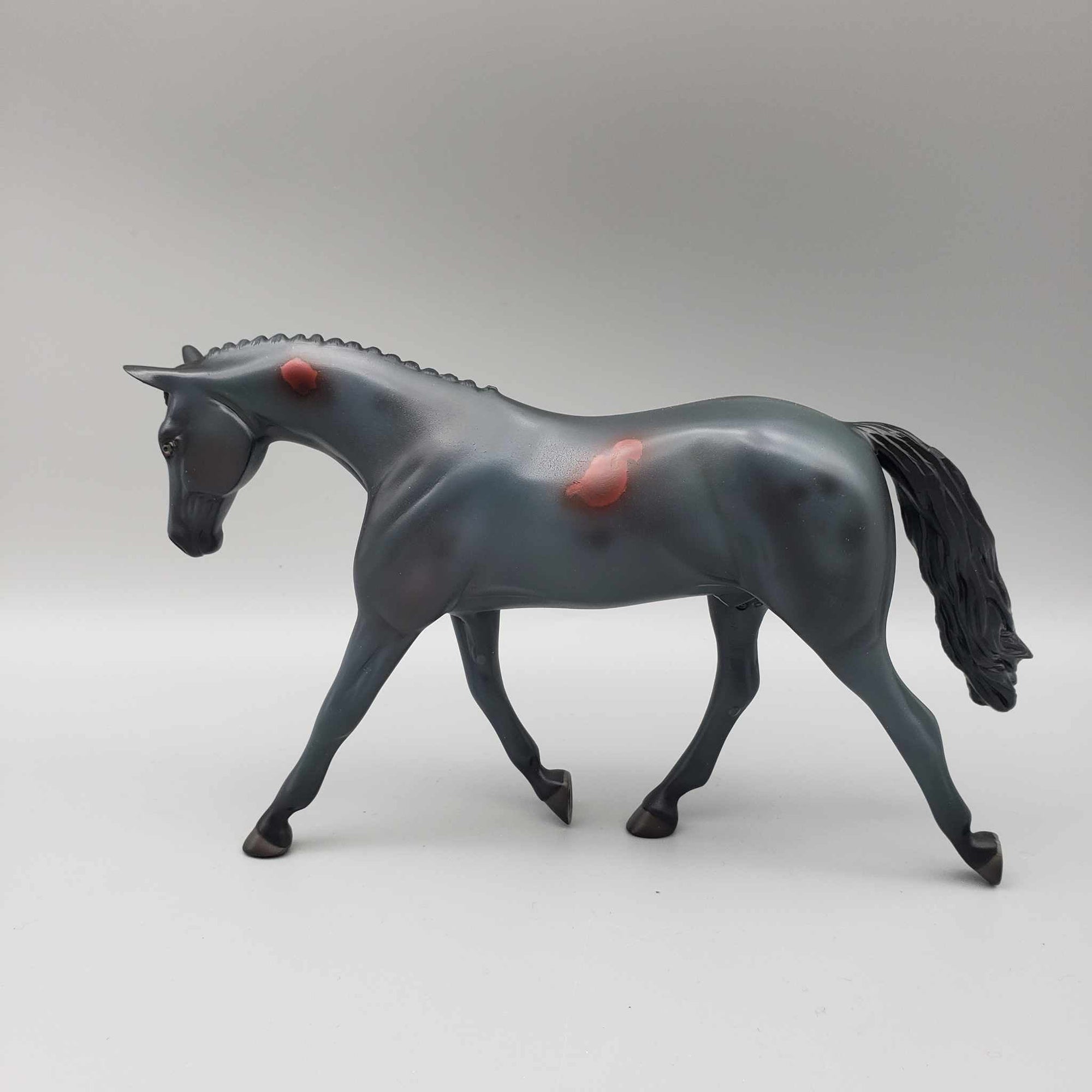 Dance With The Zombie OOAK Halloween Deco Zombie Warmblood Pebble By Angela Marleau Moonlight Madness 2023 MM23