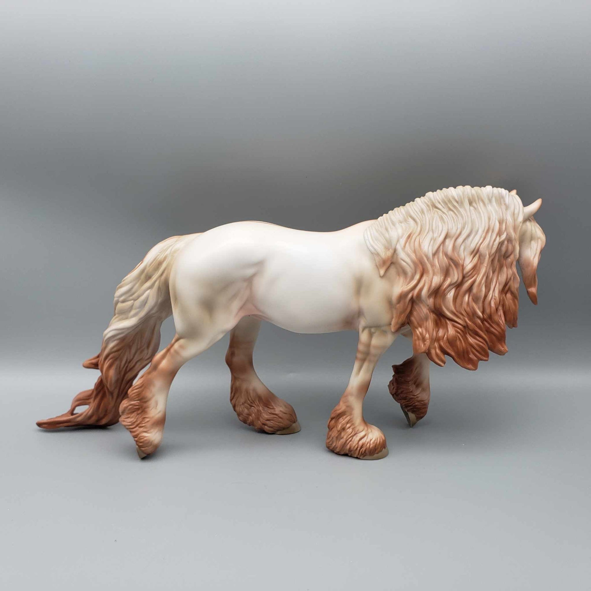 The Palest Pumpkin OOAK Perlino Dun Irish Cob By Ashley Palmer Moonlight Madness 2023 MM23