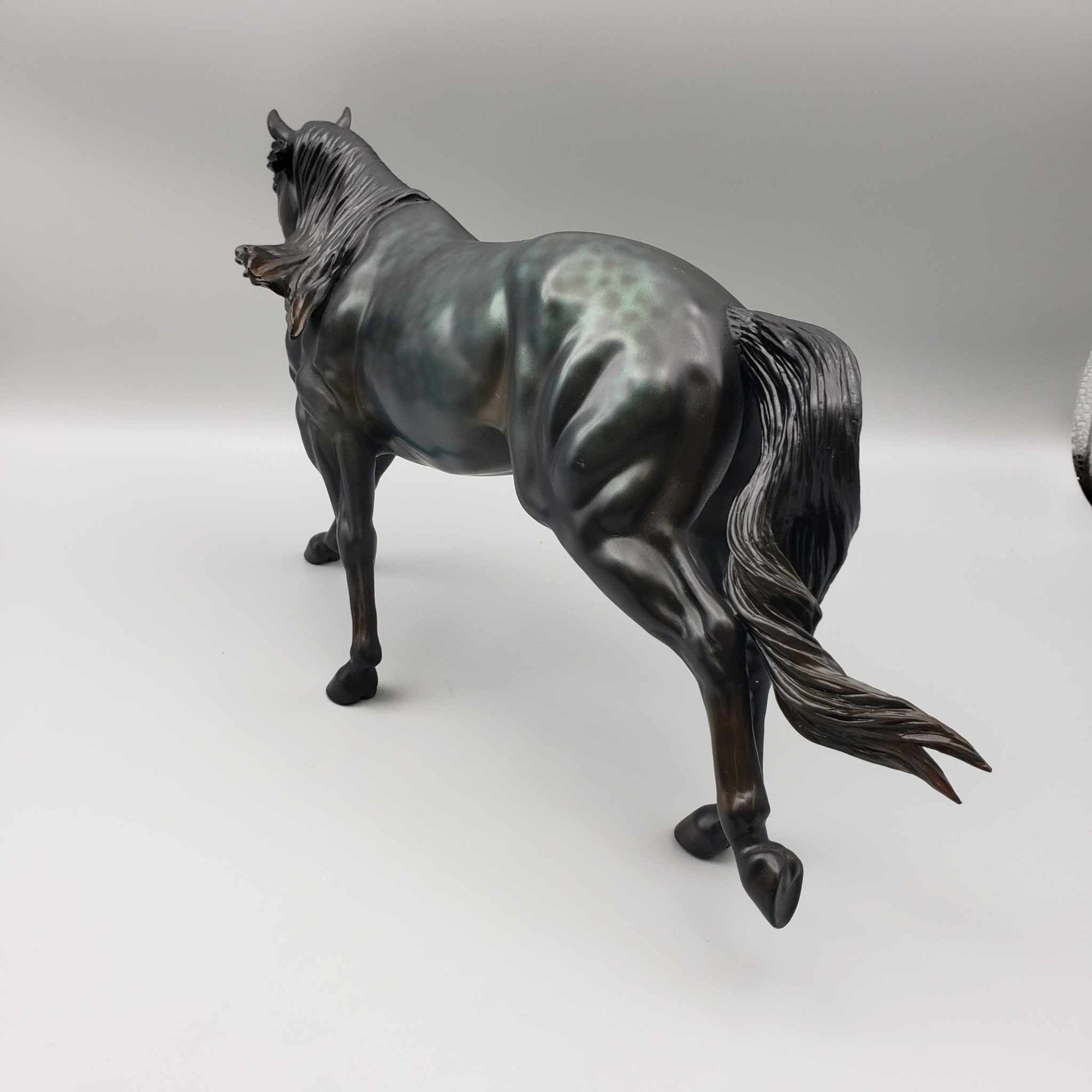 Bog Beast OOAK Halloween Deco Green Dappled Remington By Jess Hamill MM23