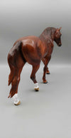 Red Wolf OOAK Dappled Red Chestnut Irish Draft By Ashley Palmer Best Offers 10/23/23