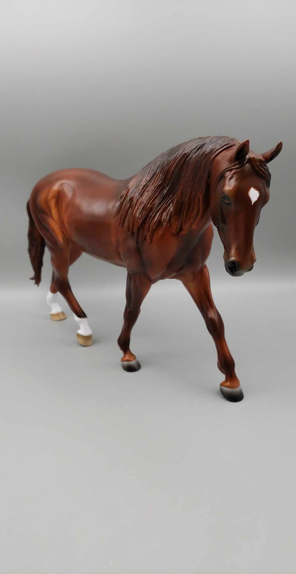 Red Wolf OOAK Dappled Red Chestnut Irish Draft By Ashley Palmer Best Offers 10/23/23