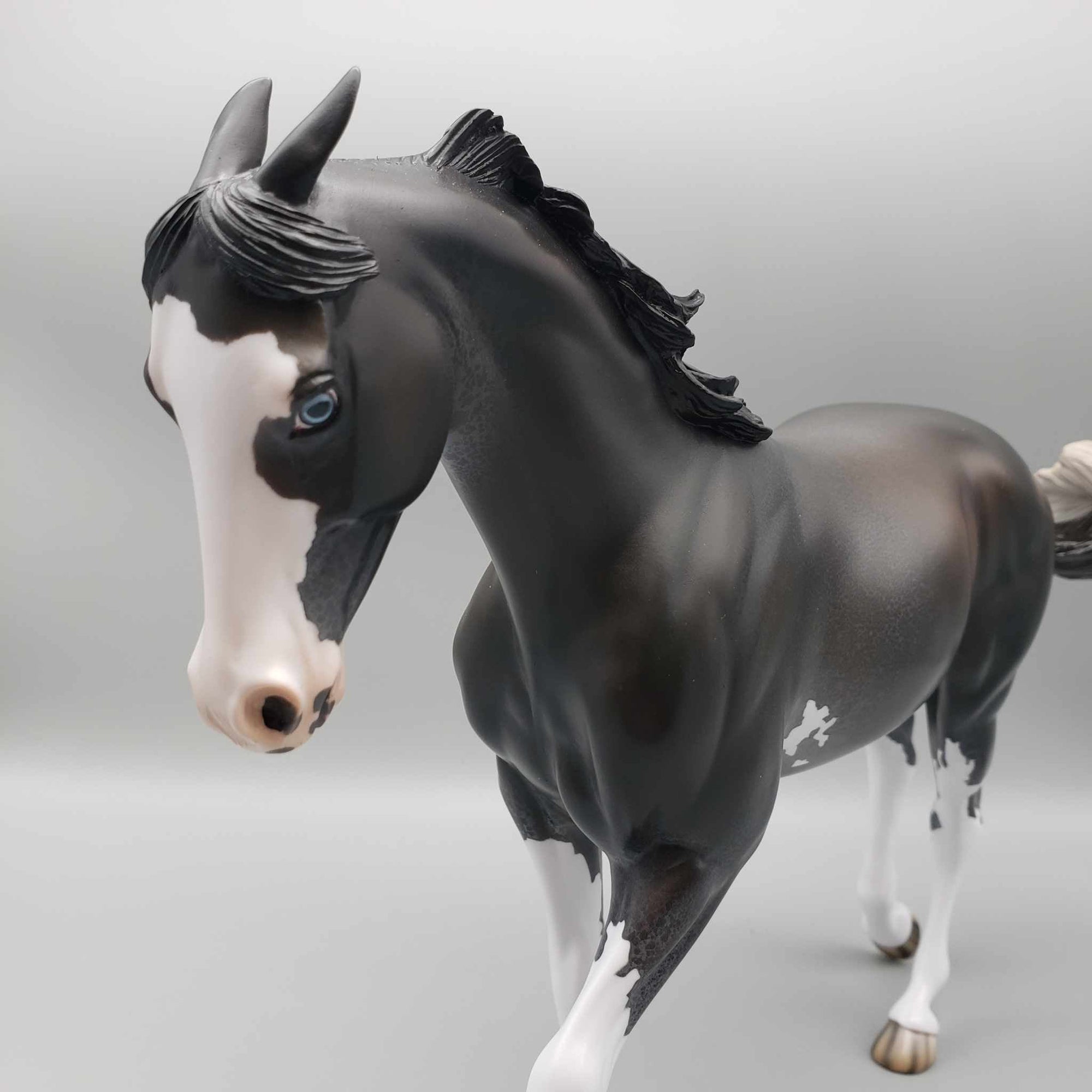 Karymsky OOAK Dark Bay Sabino Thoroughbred  By Jess Hamill Moonlight Madness 2023 MM23