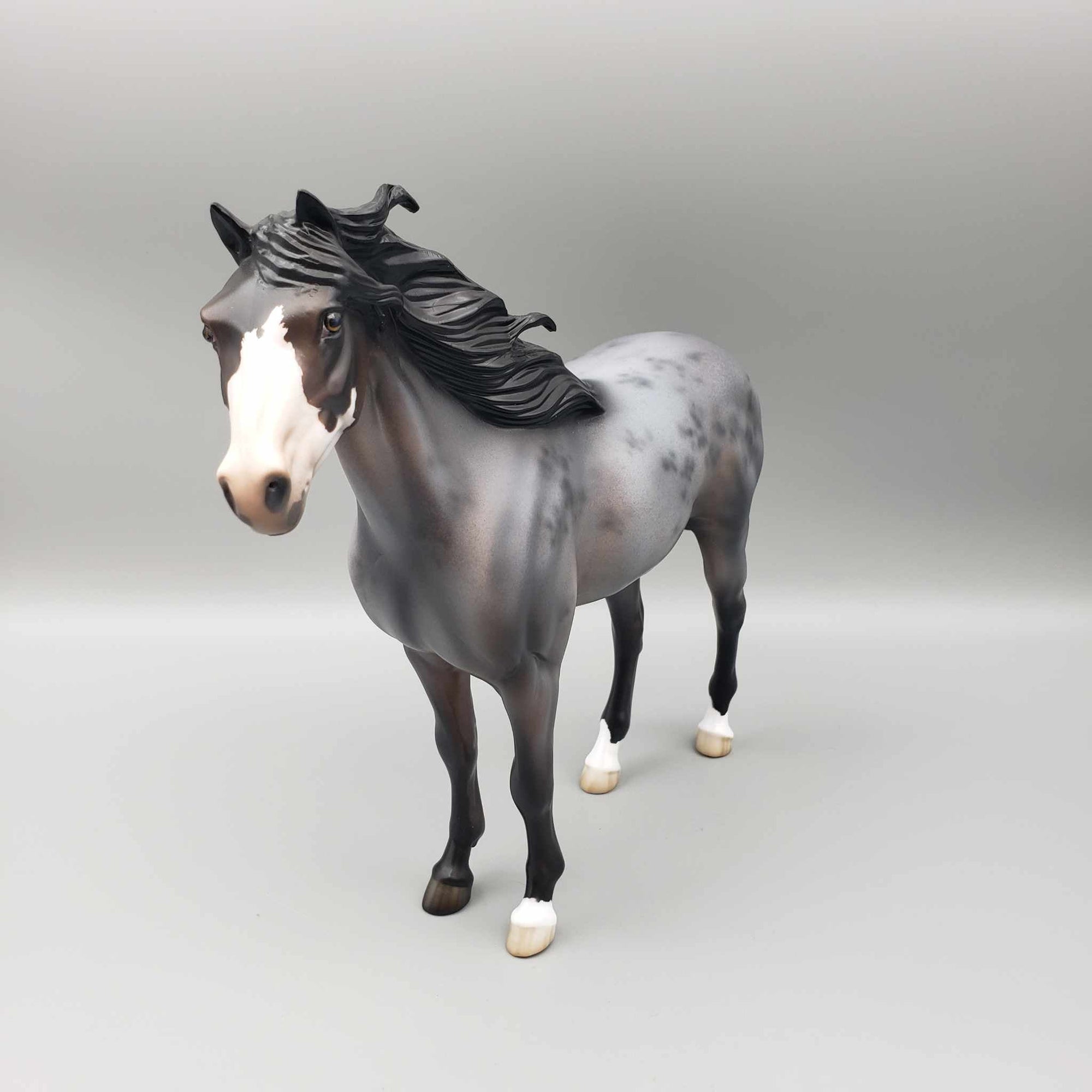 Messenger of Hope OOAK Bay Roan Custom Mustang By Jess Hamill Moonlight Madness 2023 MM23