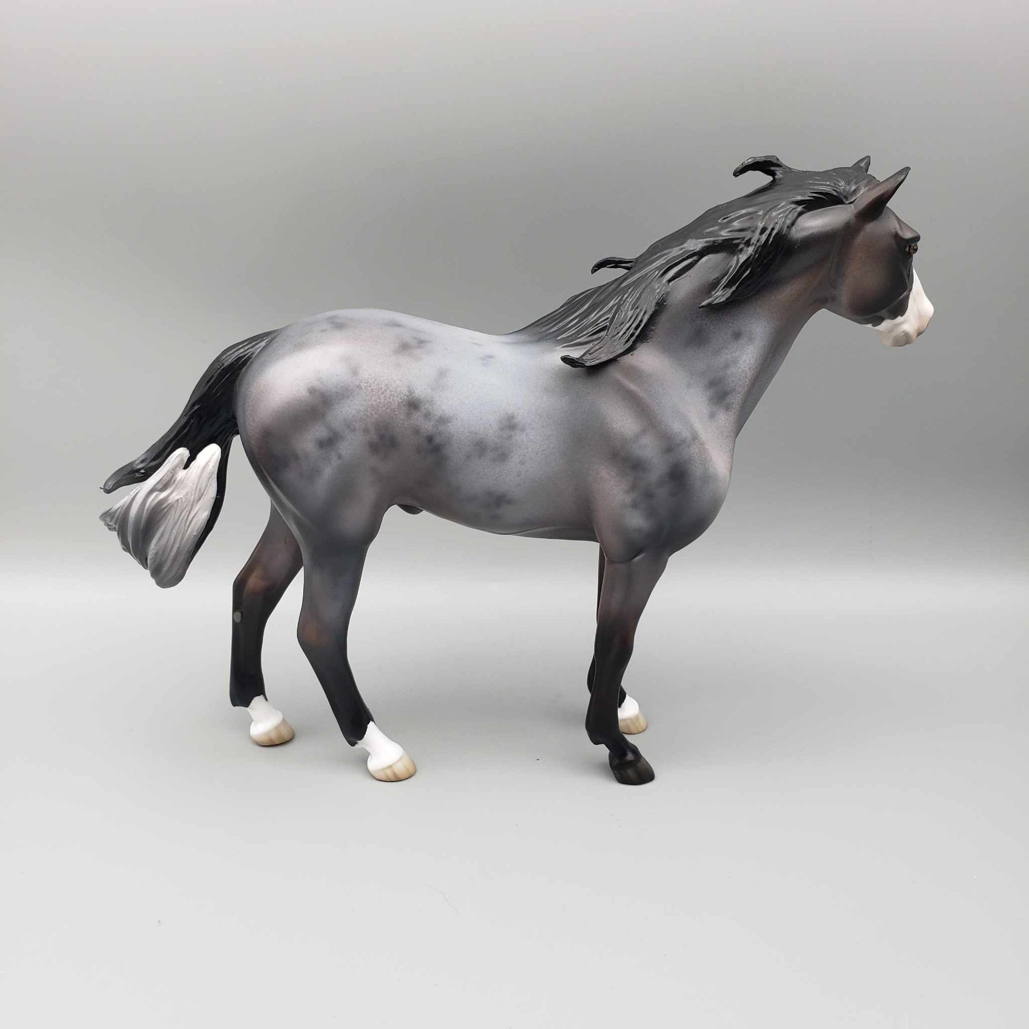 Messenger of Hope OOAK Bay Roan Custom Mustang By Jess Hamill Moonlight Madness 2023 MM23