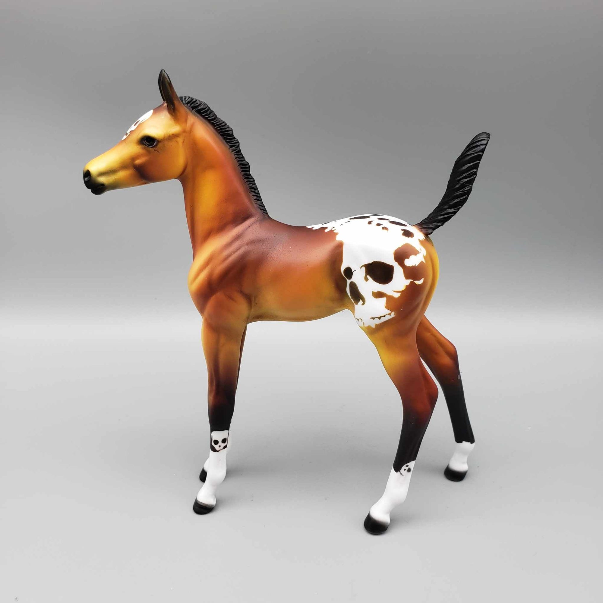 Scare-anoia OOAK Deco Arab Foal By Dawn Quick Moonlight Madness 2023 MM23