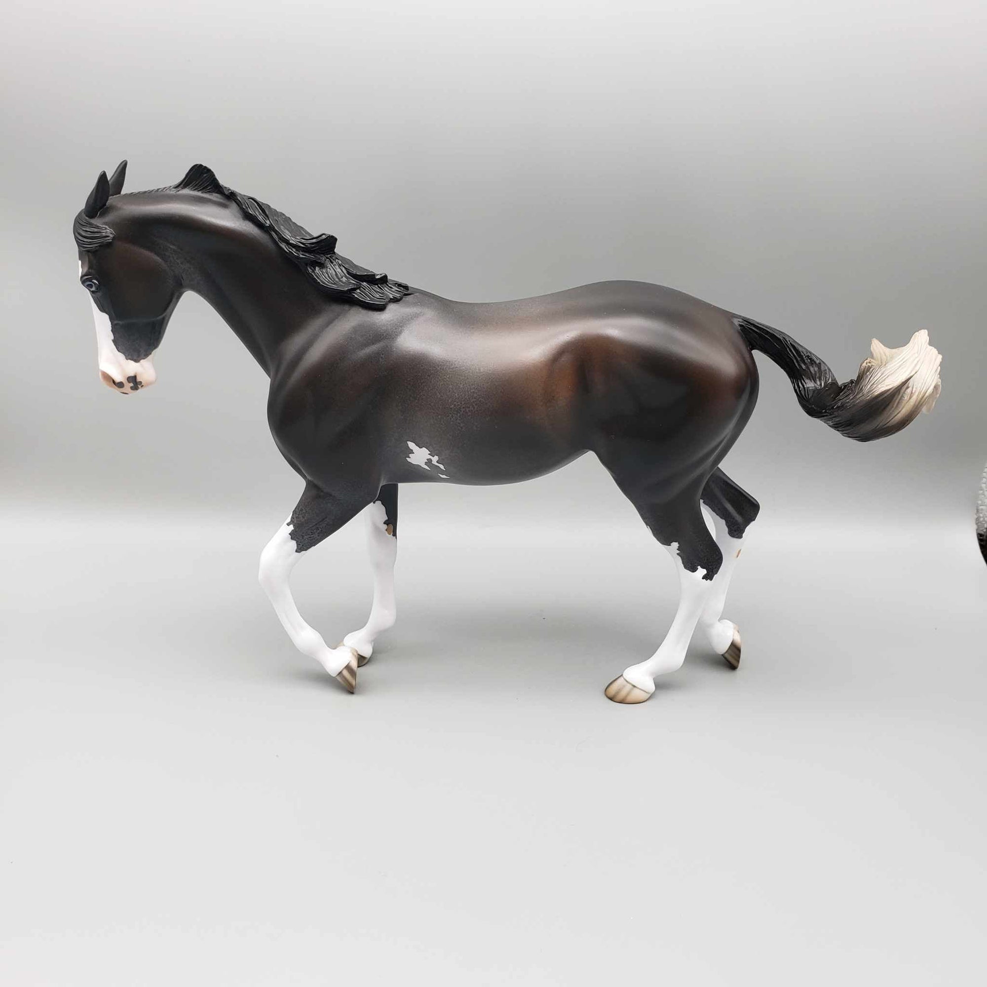 Karymsky OOAK Dark Bay Sabino Thoroughbred  By Jess Hamill Moonlight Madness 2023 MM23