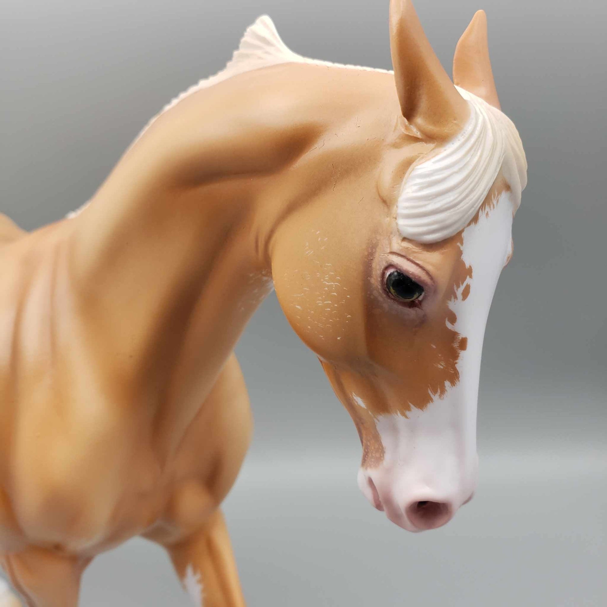 Golden Dragon OOAK Reverse Dapple Gold Champagne Etched Sabino Thoroughbred By Ashley Palmer Moonlight Madness 2023 MM23