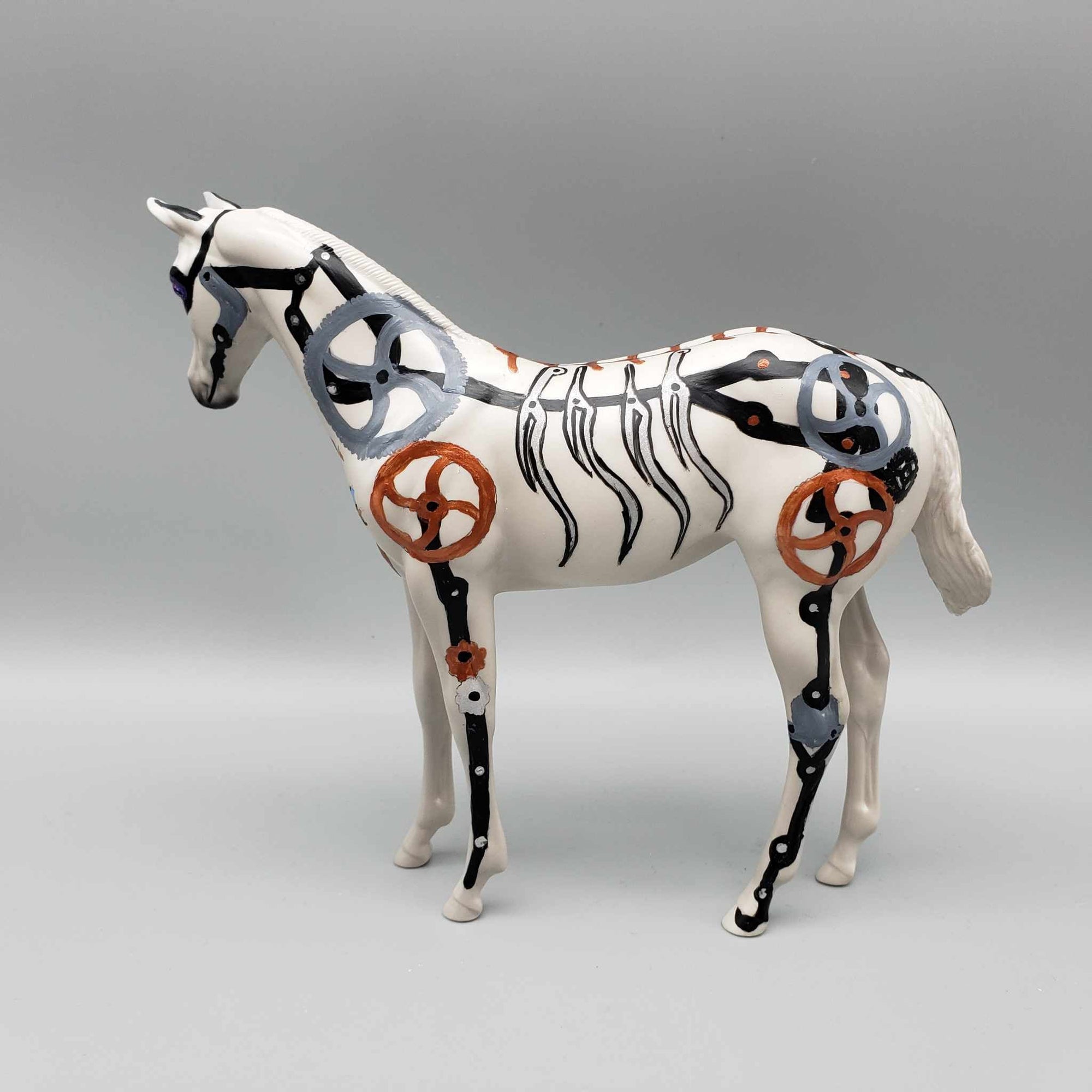 Maximus Gearheart OOAK Steampunk Deco Weanling By Dawn Quick Moonlight Madness 2023 MM23