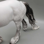 Gealach  OOAK  CUSTOM Dappled Gray Irish Cobb By Ellen Robins Moonlight Madness 2023 MM23