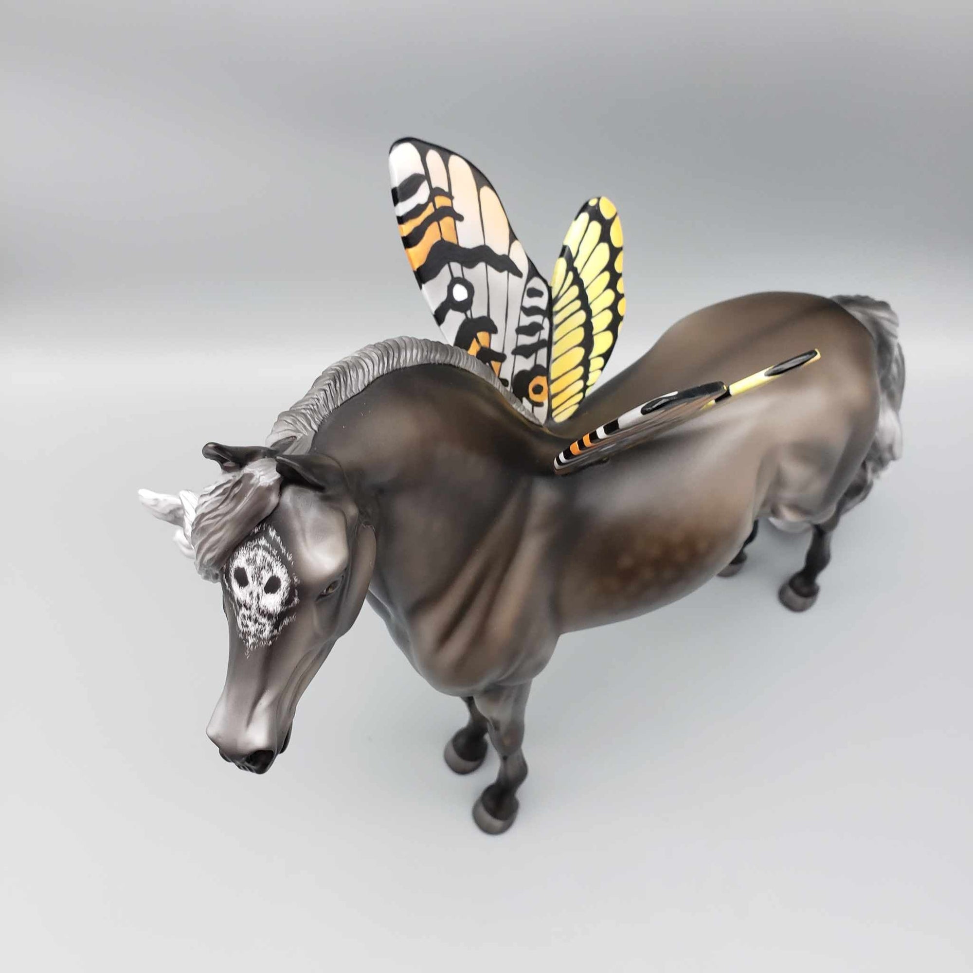 Pareidolia OOAK Death&#39;s Head Moth Morgan By Jess Hamill BEST OFFER Moonlight Madness 2023 MM23