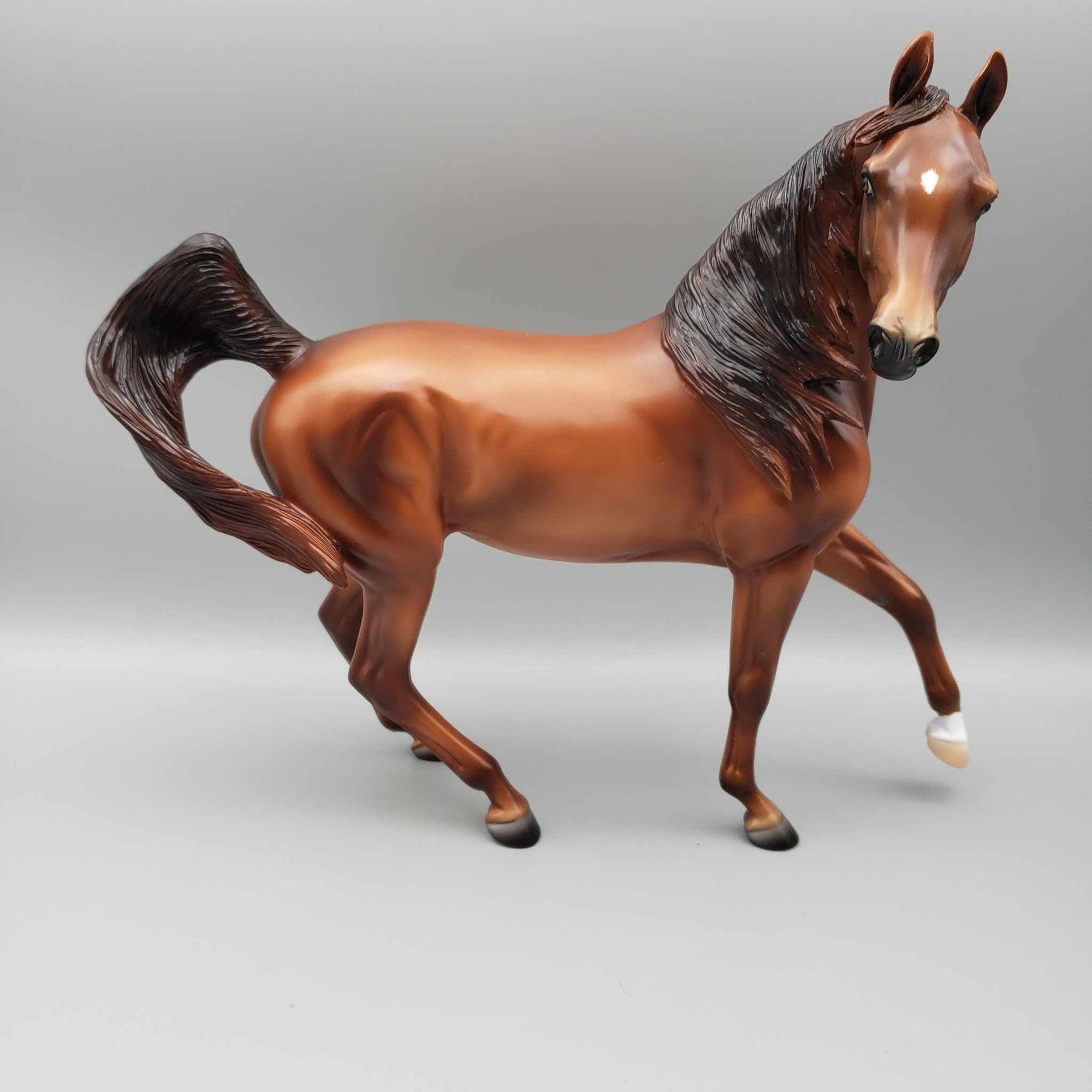 Maple OOAK Chestnut Custom Main And Tail Arabian Mare By Ashley Palmer Moonlight Madness 2023 MM23