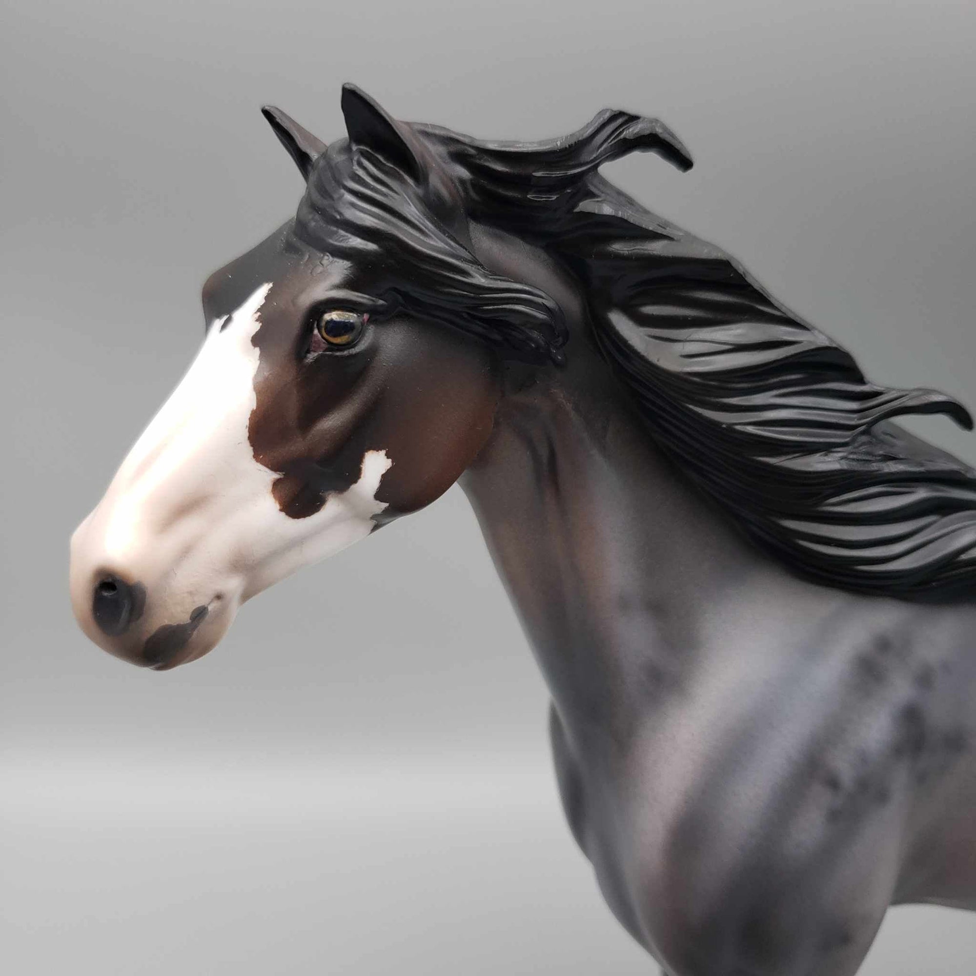 Messenger of Hope OOAK Bay Roan Custom Mustang By Jess Hamill Moonlight Madness 2023 MM23