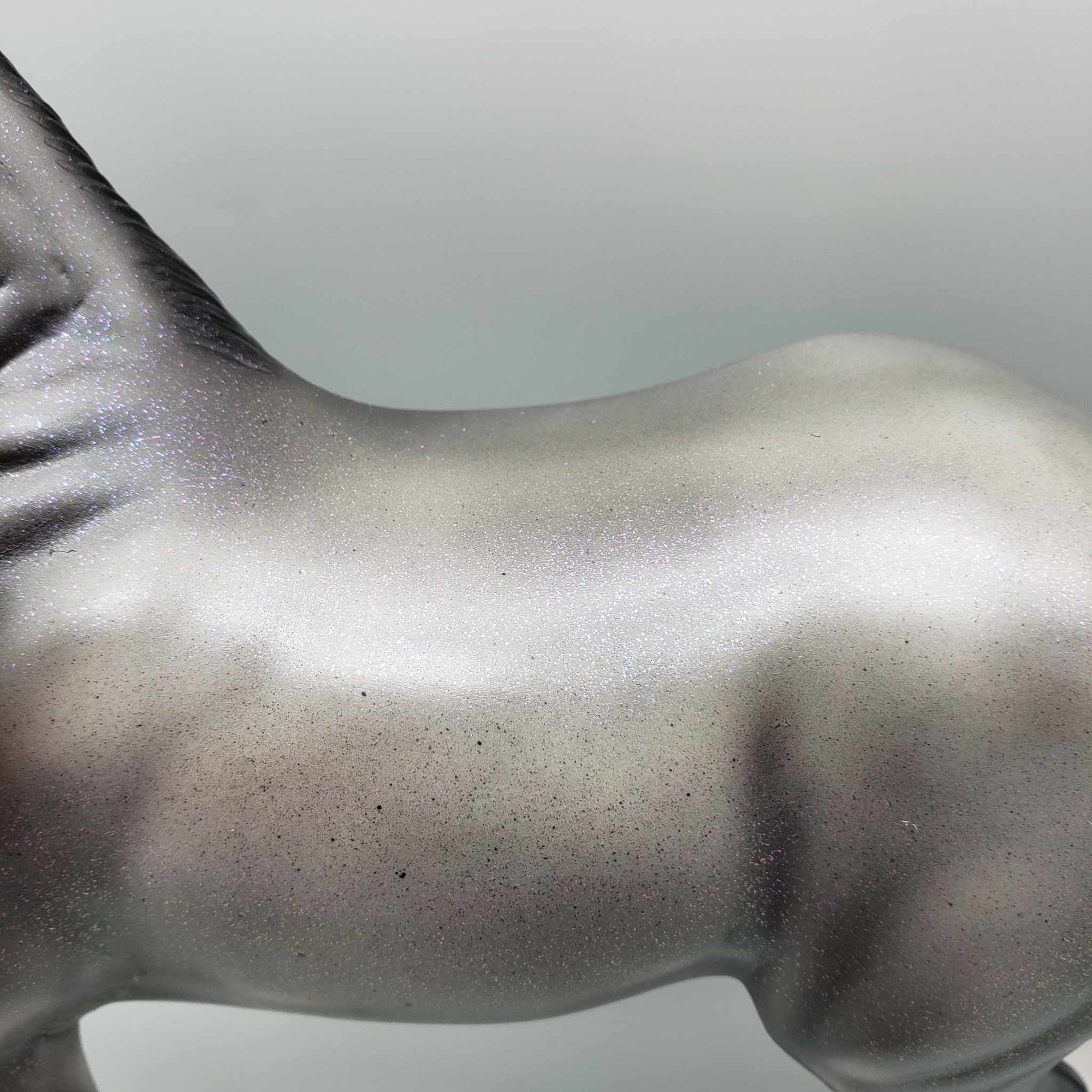 It's All Just Hocus Pocus OOAK Halloween Deco Blue Roan Trotting Draft By Ashley Palmer Moonlight Madness 2023 MM23