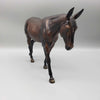 Tailsman OOAK Dark Bay W/Birdcatcher Spots And Etched Marking Mule By Ashley Palmer Moonlight Madness 2023 MM23
