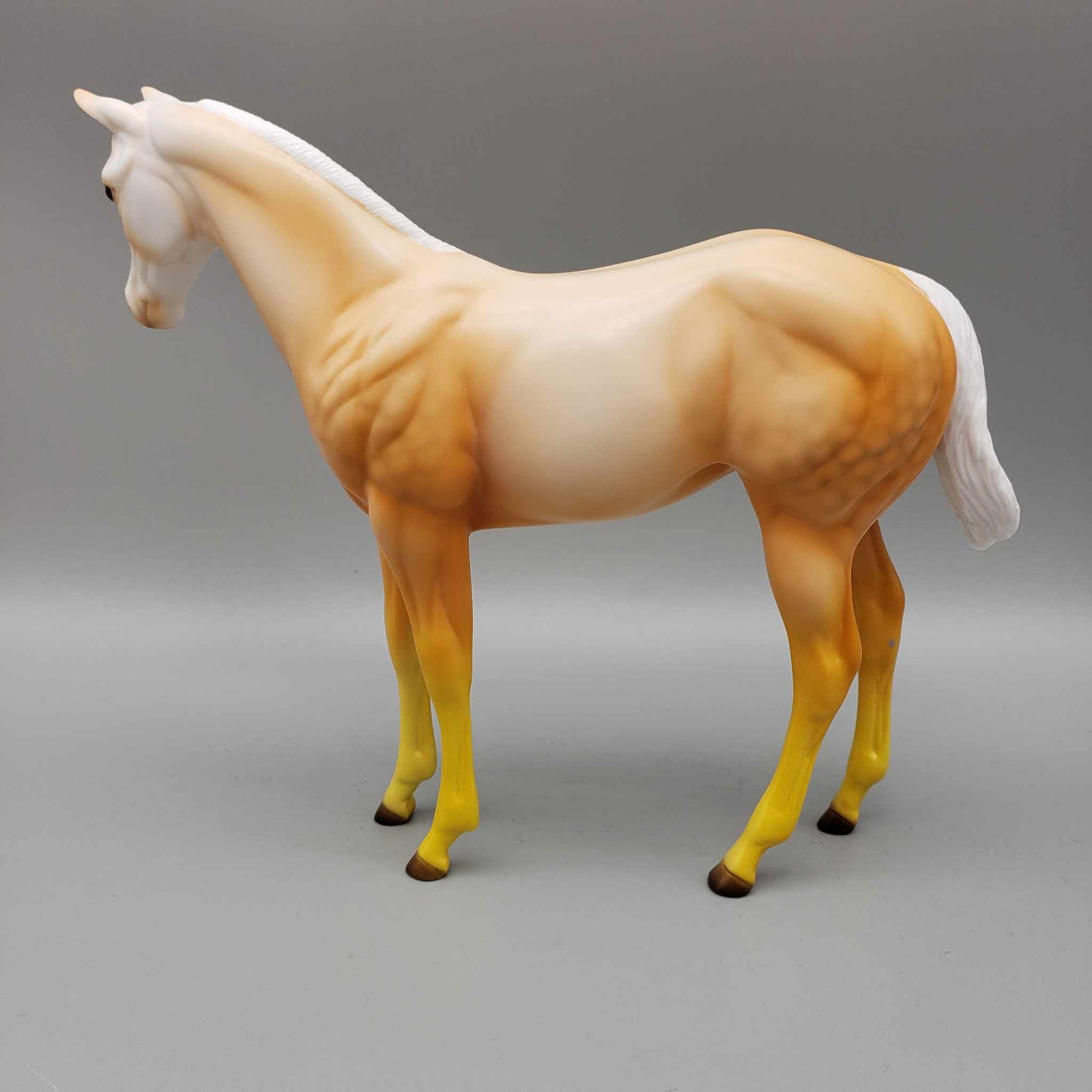 Ghostly Sweet OOAK Halloween Deco Dappled Candy Corn Weanling Pebble By Ellen Robbins Moonlight Madness 2023 MM23