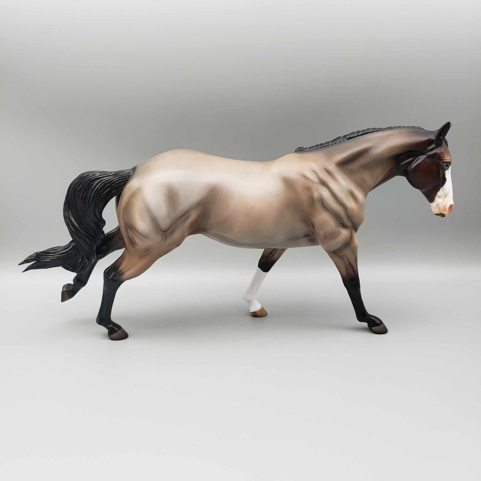 Seemingly OOAK Bay Roan Remington By Angela Marleau Moonlight Madness 2023 MM23