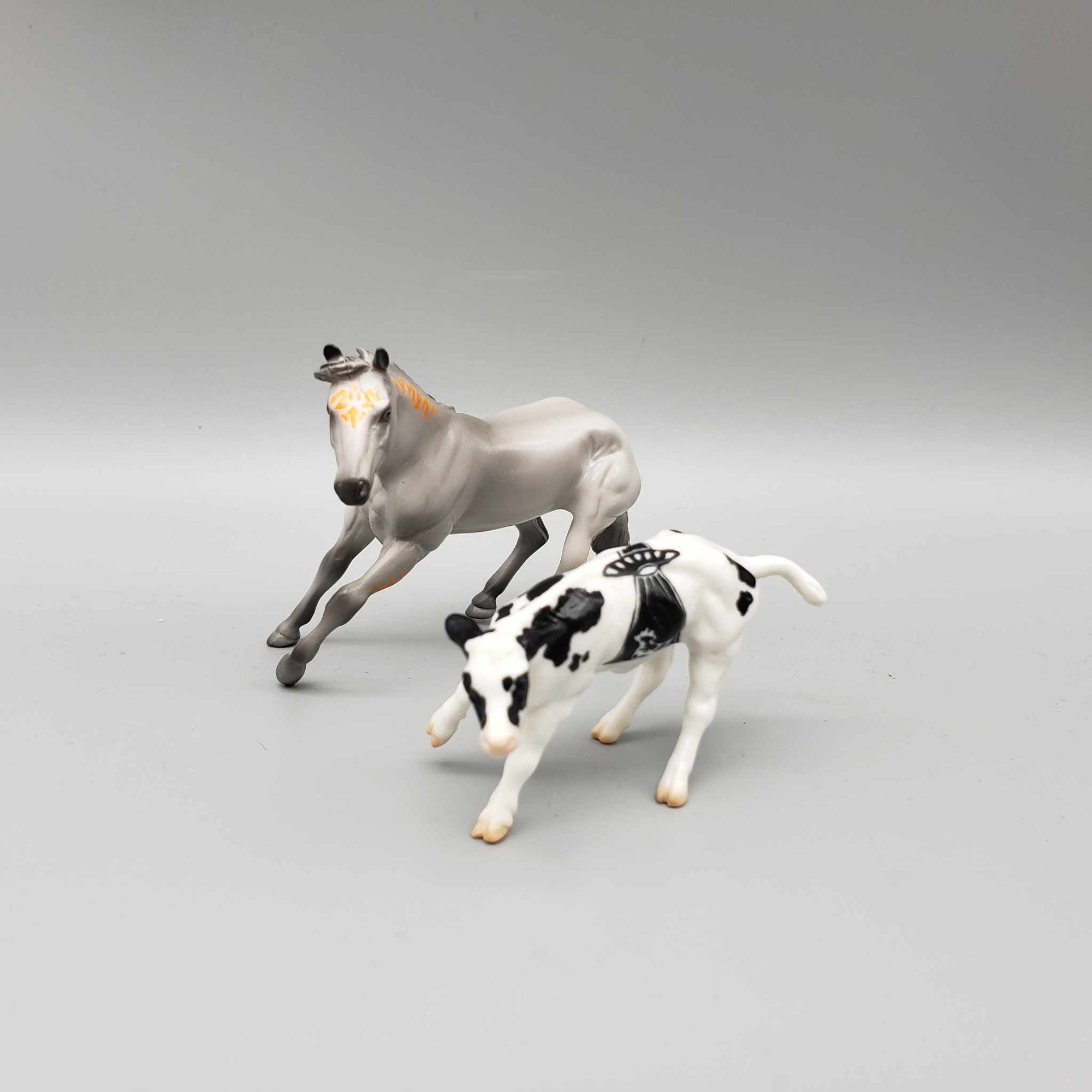 Beltill &amp; Calf OOAK Grey Blacklight Reactive Cutter &amp; Alien Calf Chip LE-30 By Jess Hamill Moonlight Madness 2023 MM23