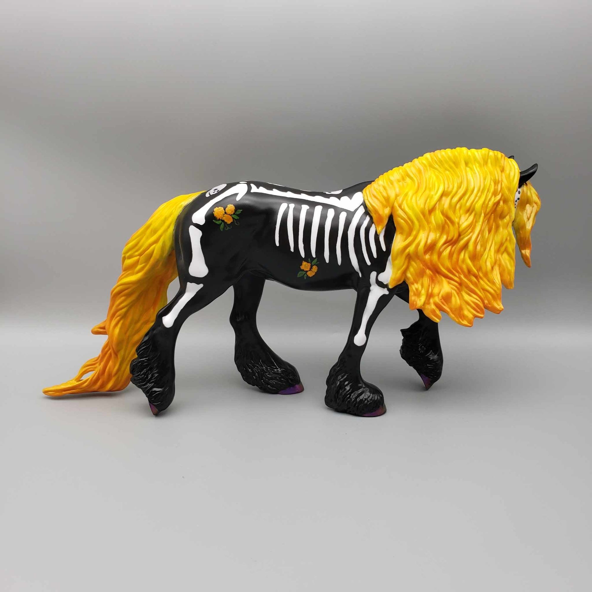 Remember Me OOAK Decorator Sugar Skull Irish Cob By Julie Keim BEST OFFER Moonlight Madness 2023 MM23