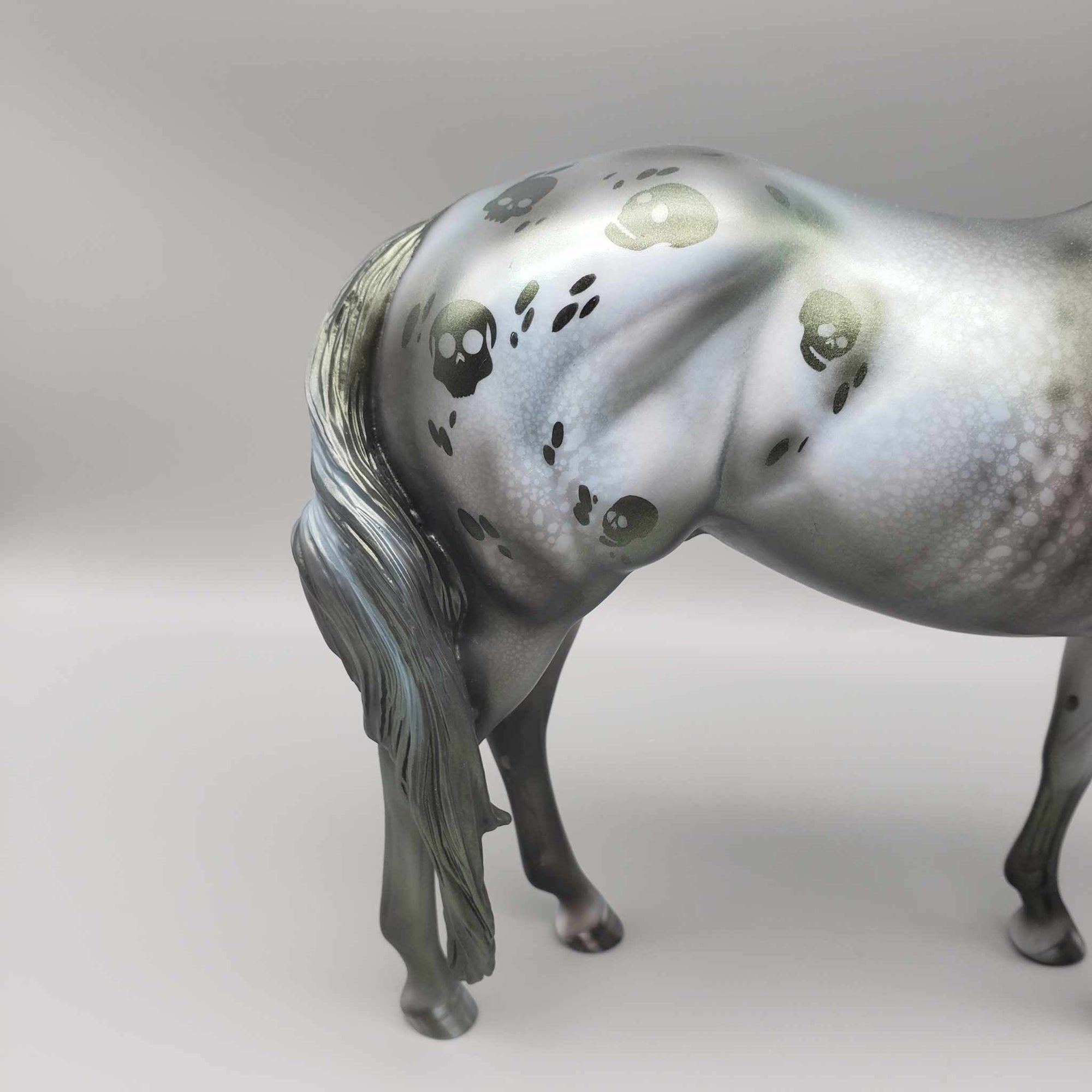 Vigil LE30 Skull Appaloosa ISH By Julie Keim Moonlight Madness 2023 MM23