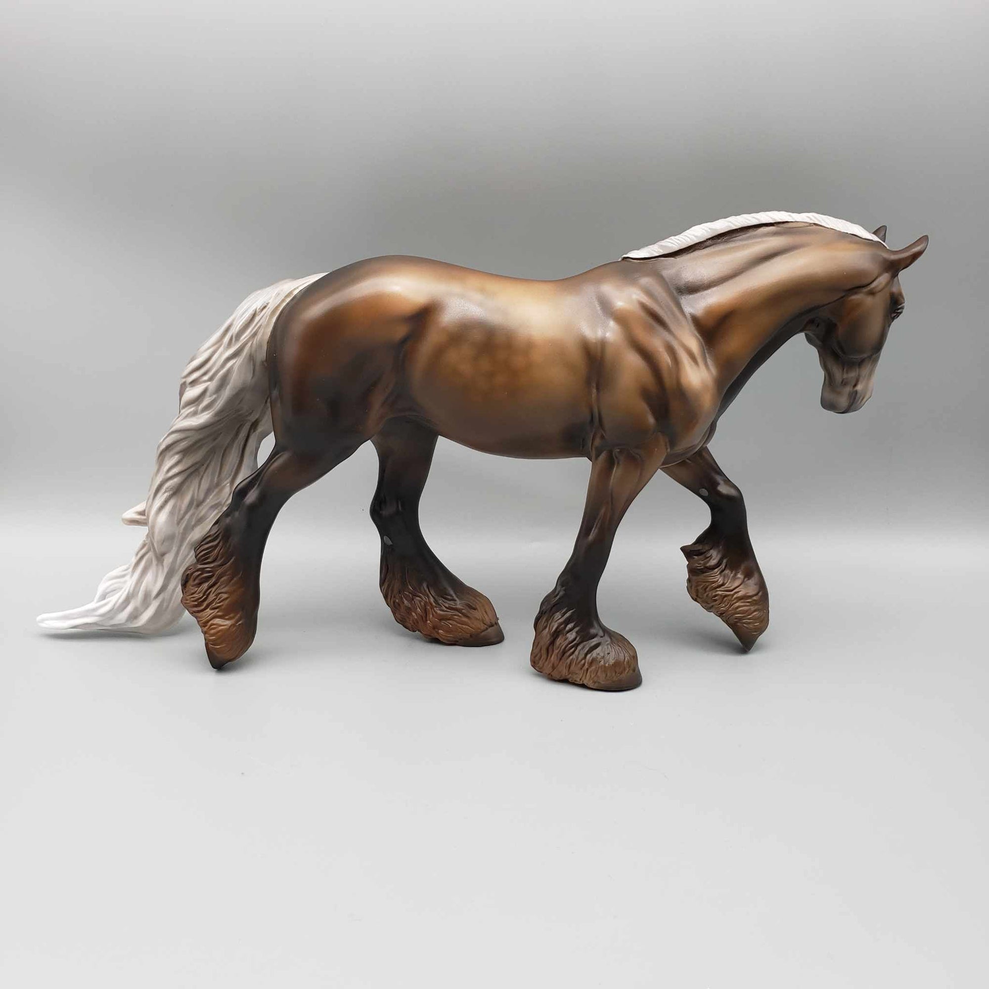 Firbolg OOAK Dappled Sooty Palamino Customized  Irish Cobb ByJess Hamill Moonlight Madness 2023 MM23