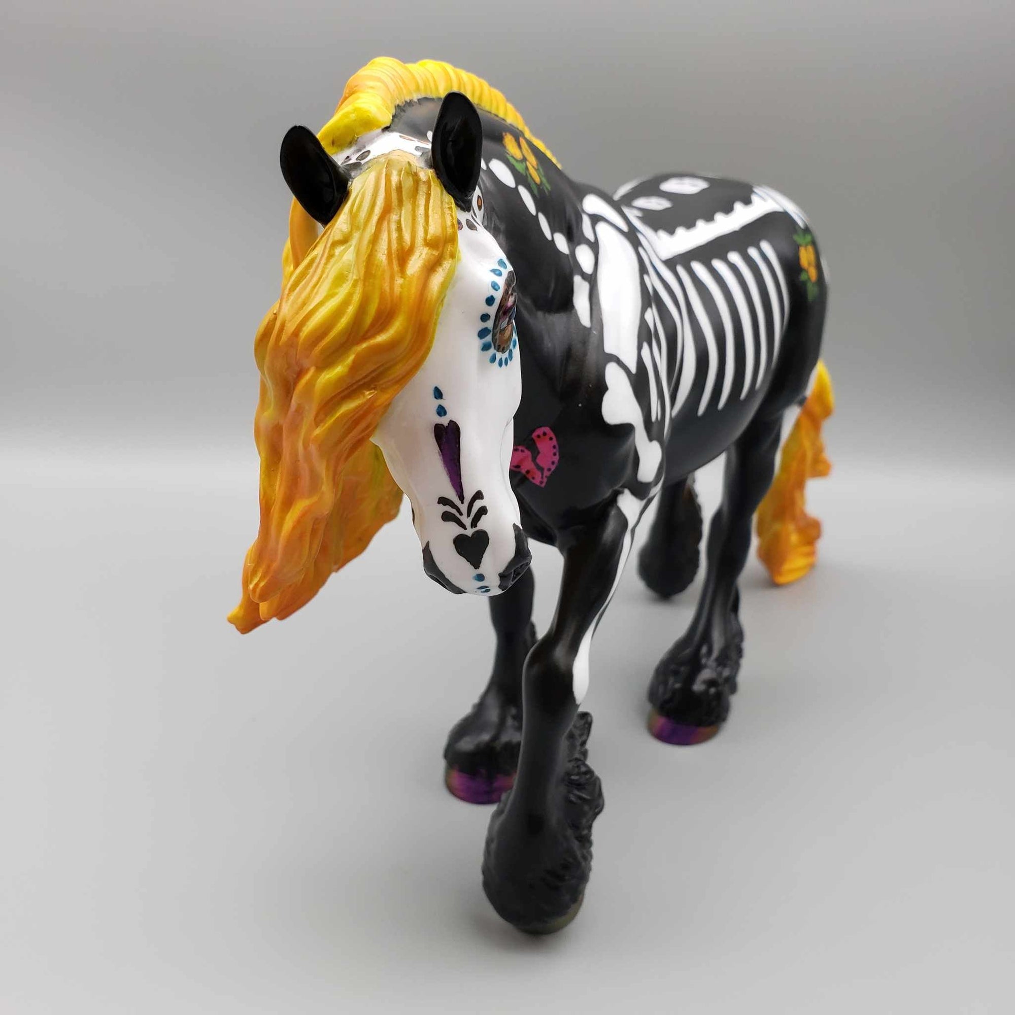 Remember Me OOAK Decorator Sugar Skull Irish Cob By Julie Keim BEST OFFER Moonlight Madness 2023 MM23