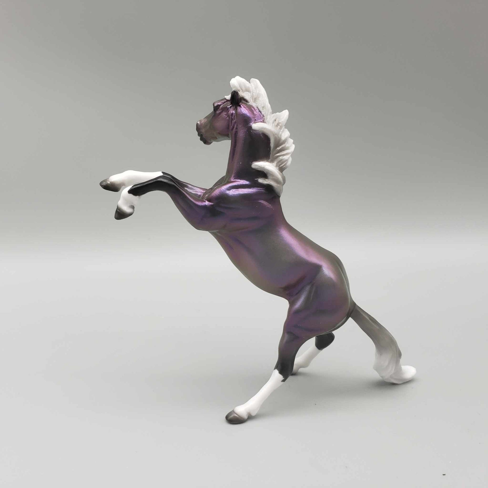 The Mage OOAK Deco Purple - Gray Colorshift Rearing  Chip By Ellen Robbins Moonlight Madness 2023 MM23