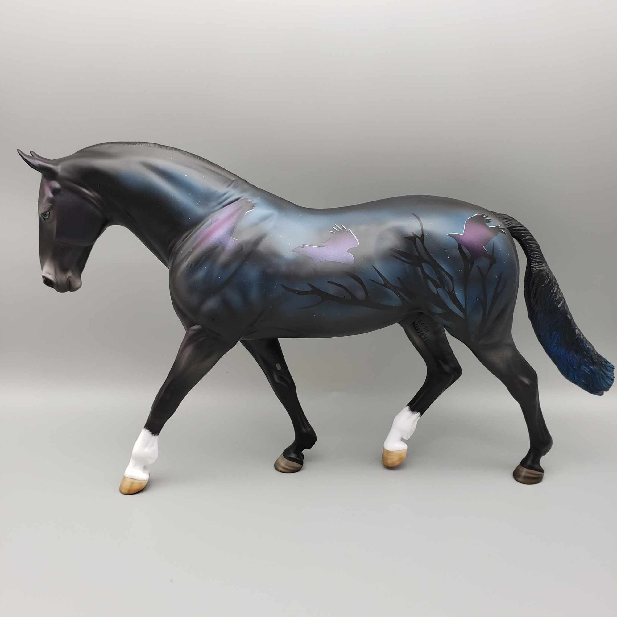 Messenger OOAK Decorator Ravens Irish Draft By Angela Marleau BEST OFFER Moonlight Madness 2023 MM23