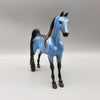 Poison OOAK Blue and Bronze Deco Saddlebred by Ellen Robbins Moonlight Madness 2023 MM23