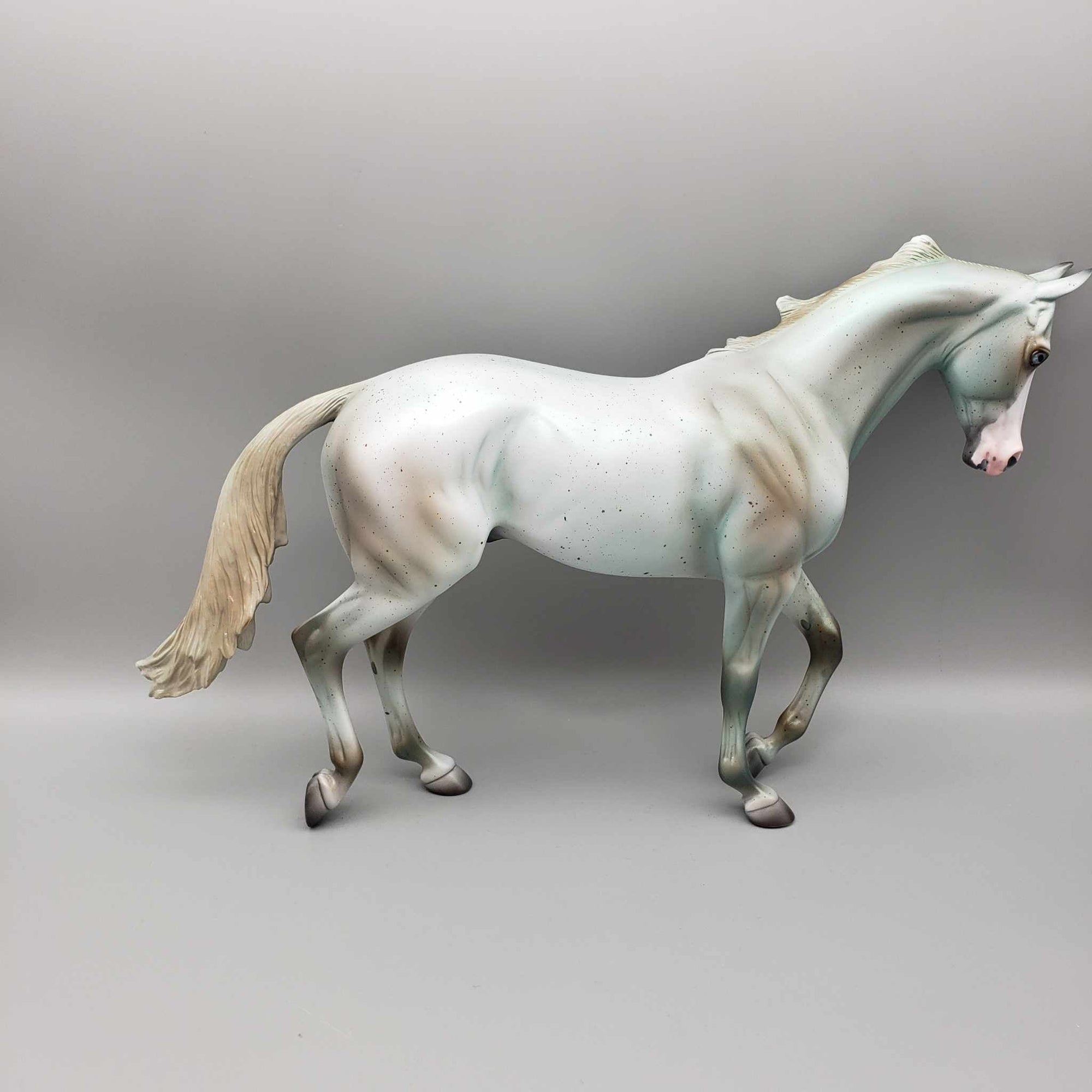 Wheatley OOAK Halloween Deco Light Mint Green Roan Thoroughbred By Ashley Palmer Moonlight Madness 2023 MM23