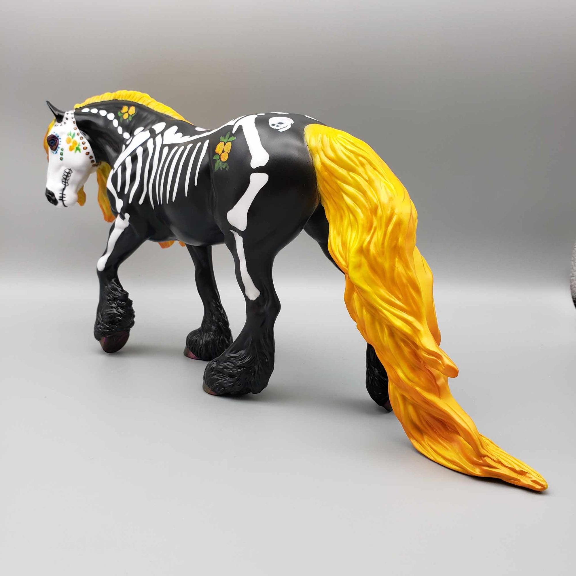 Remember Me OOAK Decorator Sugar Skull Irish Cob By Julie Keim BEST OFFER Moonlight Madness 2023 MM23