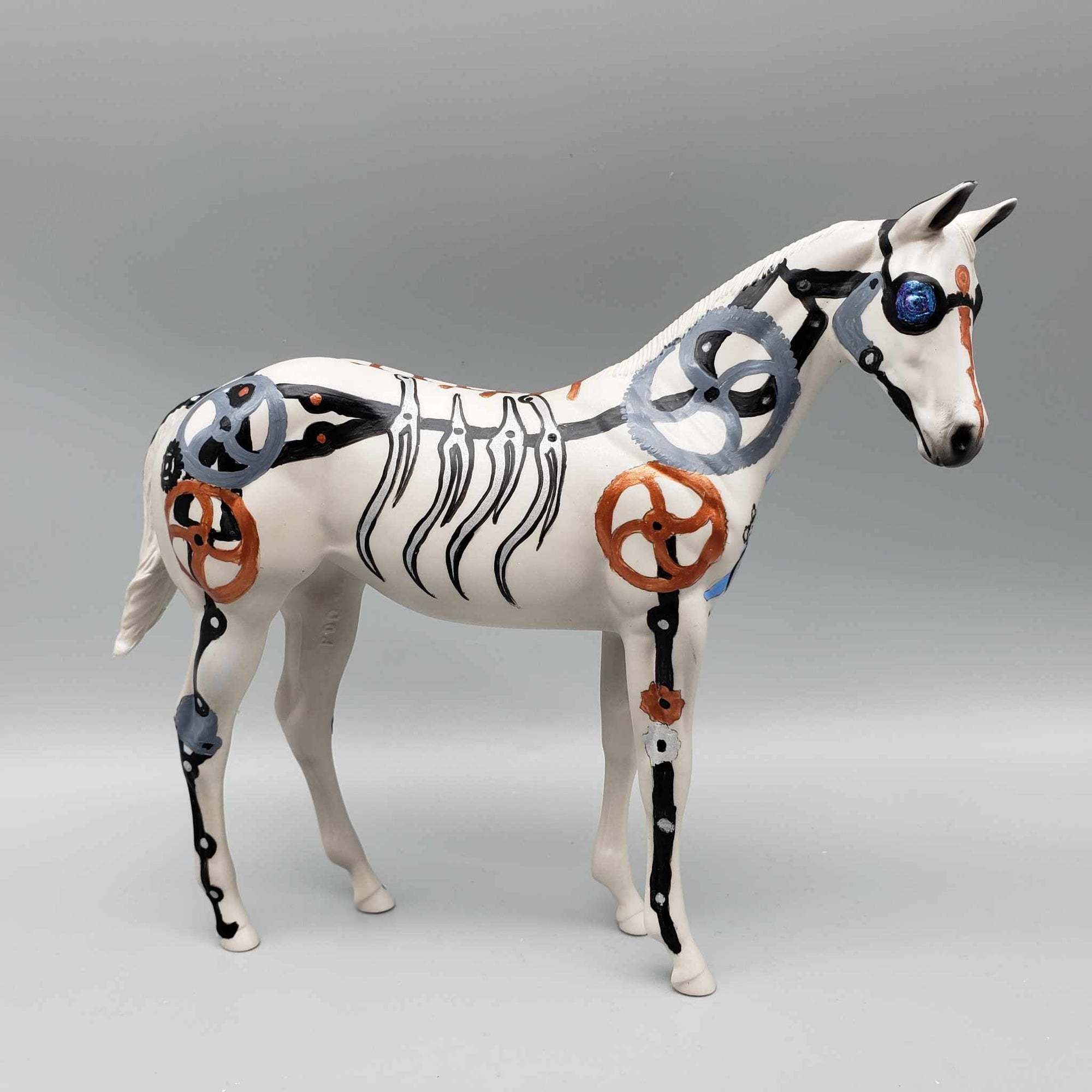 Maximus Gearheart OOAK Steampunk Deco Weanling By Dawn Quick Moonlight Madness 2023 MM23