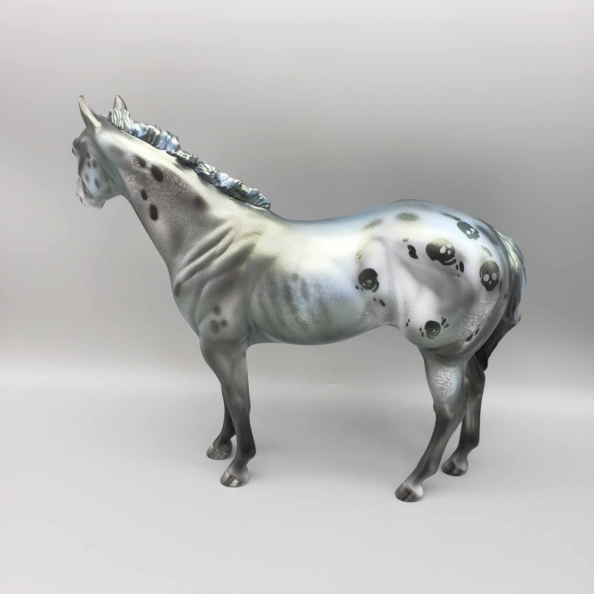 Vigil LE30 Skull Appaloosa ISH By Julie Keim Moonlight Madness 2023 MM23