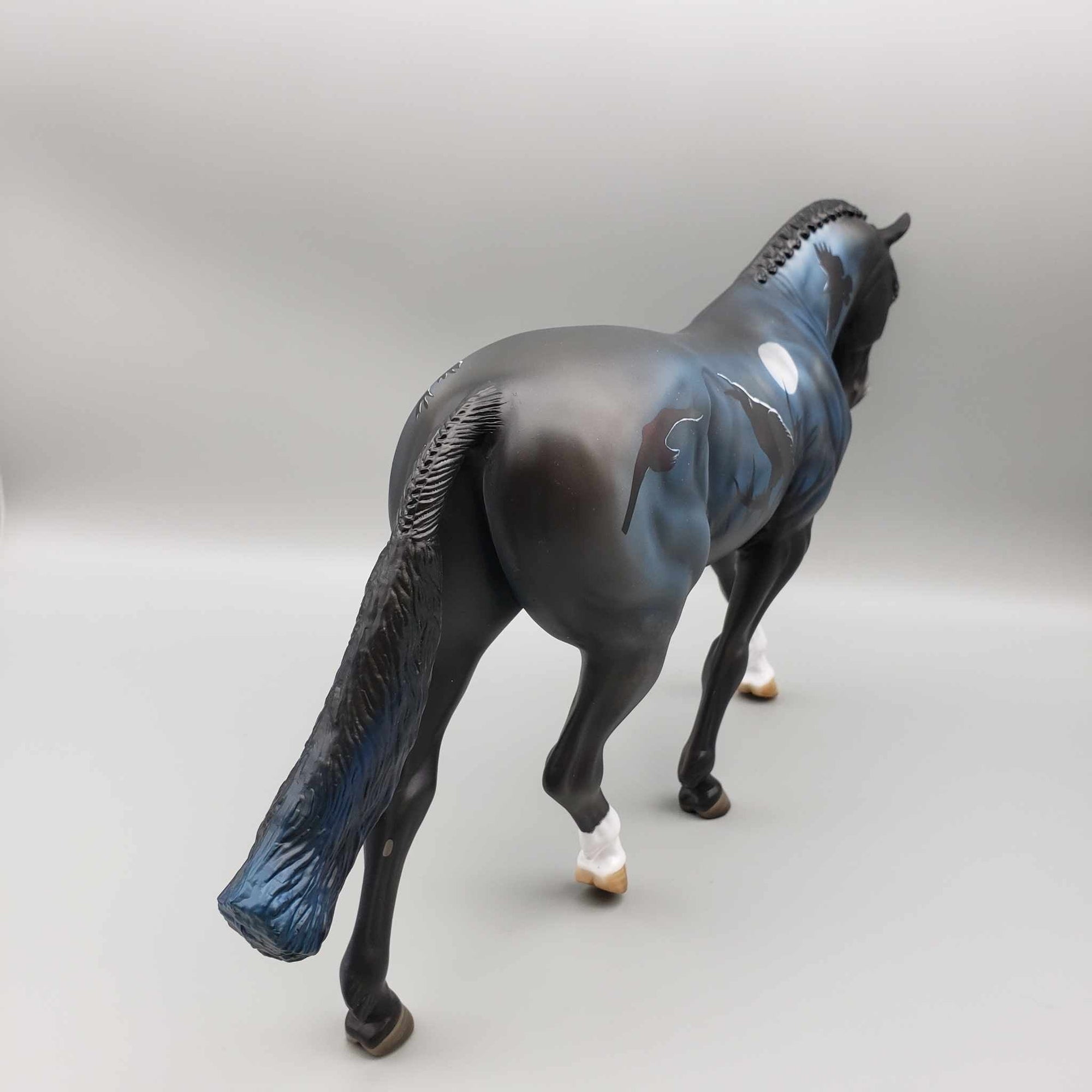 Messenger OOAK Decorator Ravens Irish Draft By Angela Marleau BEST OFFER Moonlight Madness 2023 MM23