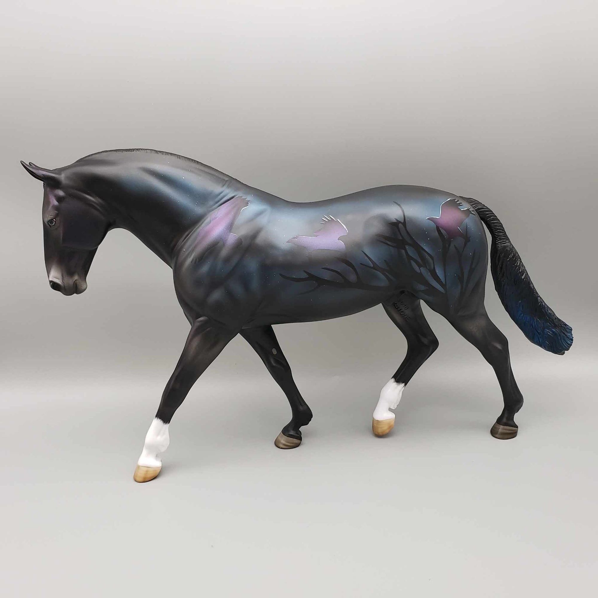 Messenger OOAK Decorator Ravens Irish Draft By Angela Marleau BEST OFFER Moonlight Madness 2023 MM23