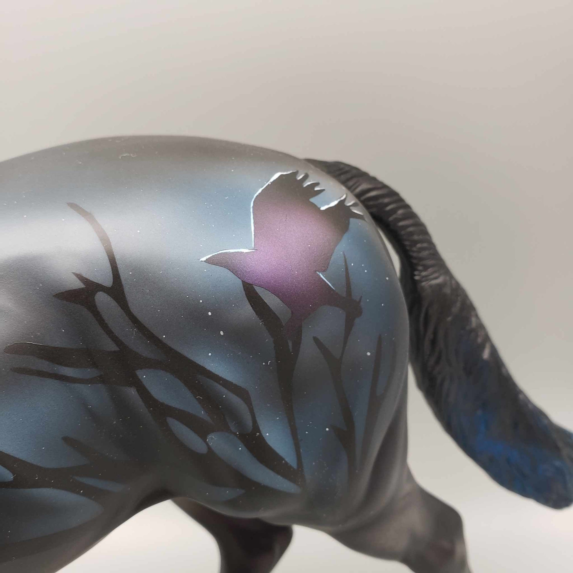 Messenger OOAK Decorator Ravens Irish Draft By Angela Marleau BEST OFFER Moonlight Madness 2023 MM23